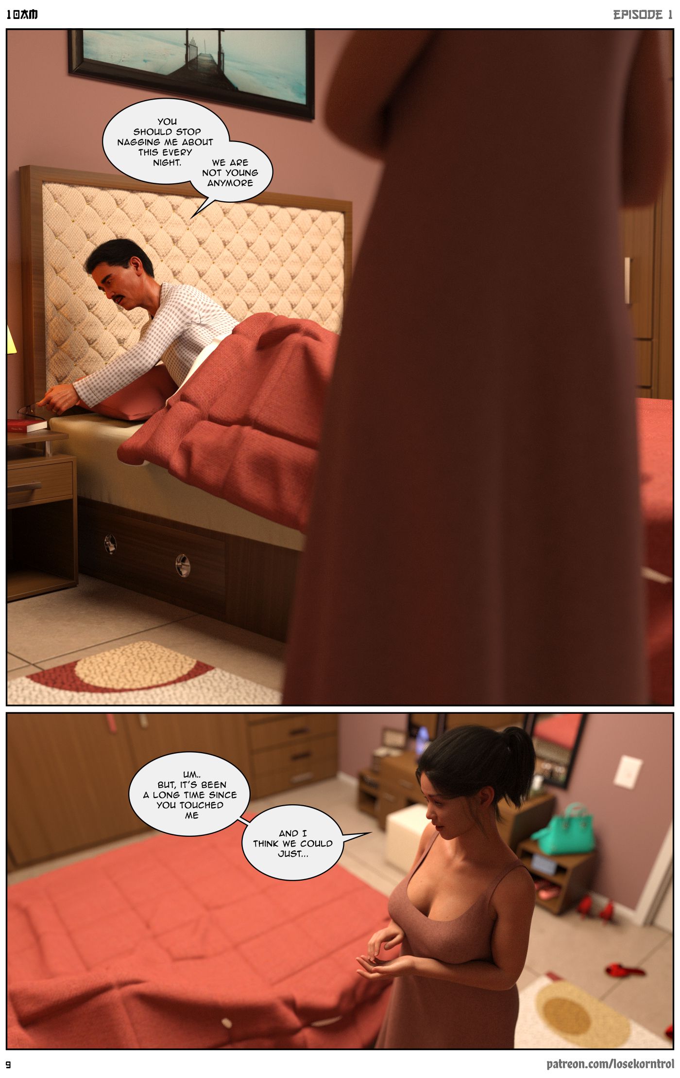 10 AM [LoseKorntrol, Hijab 3DX] - Chapter 1 — Page 10