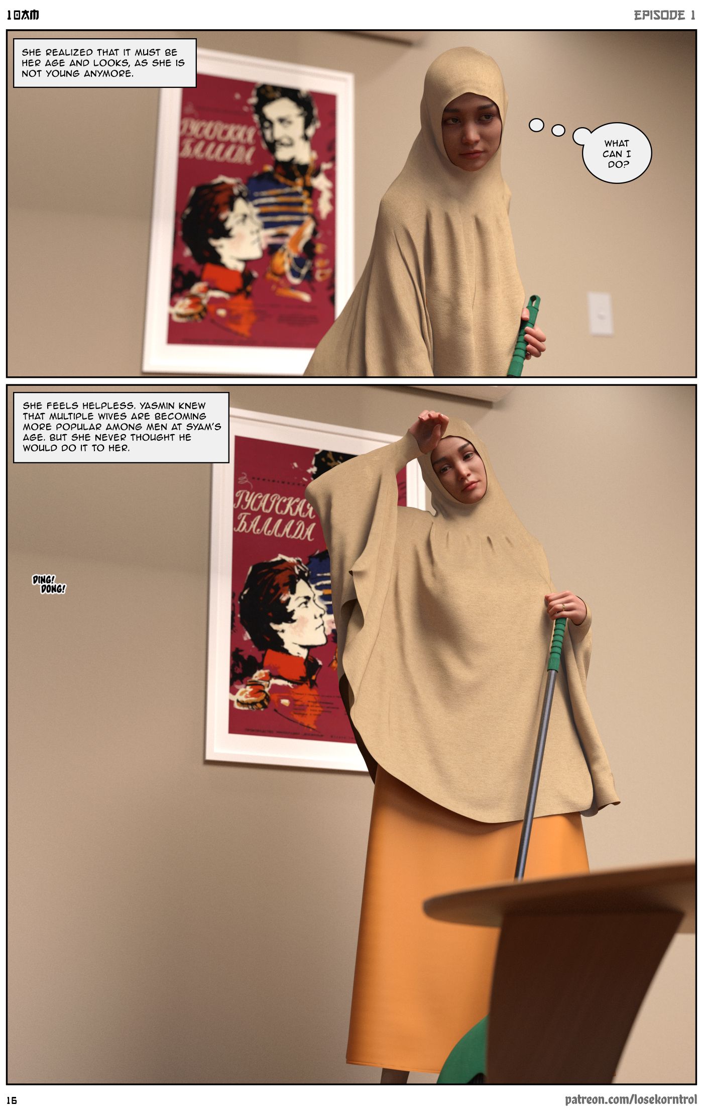 10 AM [LoseKorntrol, Hijab 3DX] - Chapter 1 — Page 17