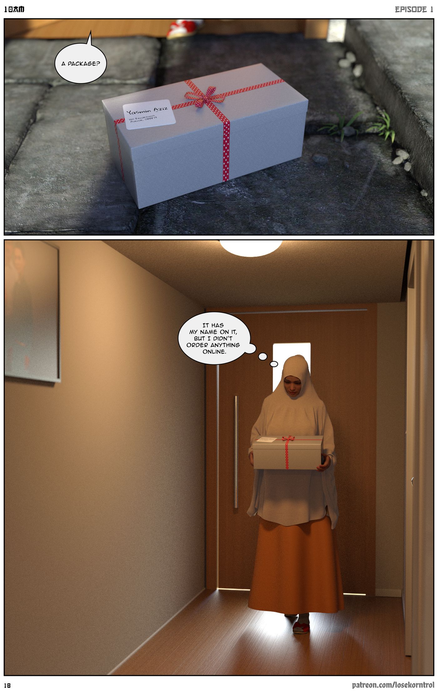 10 AM [LoseKorntrol, Hijab 3DX] - Chapter 1 — Page 19