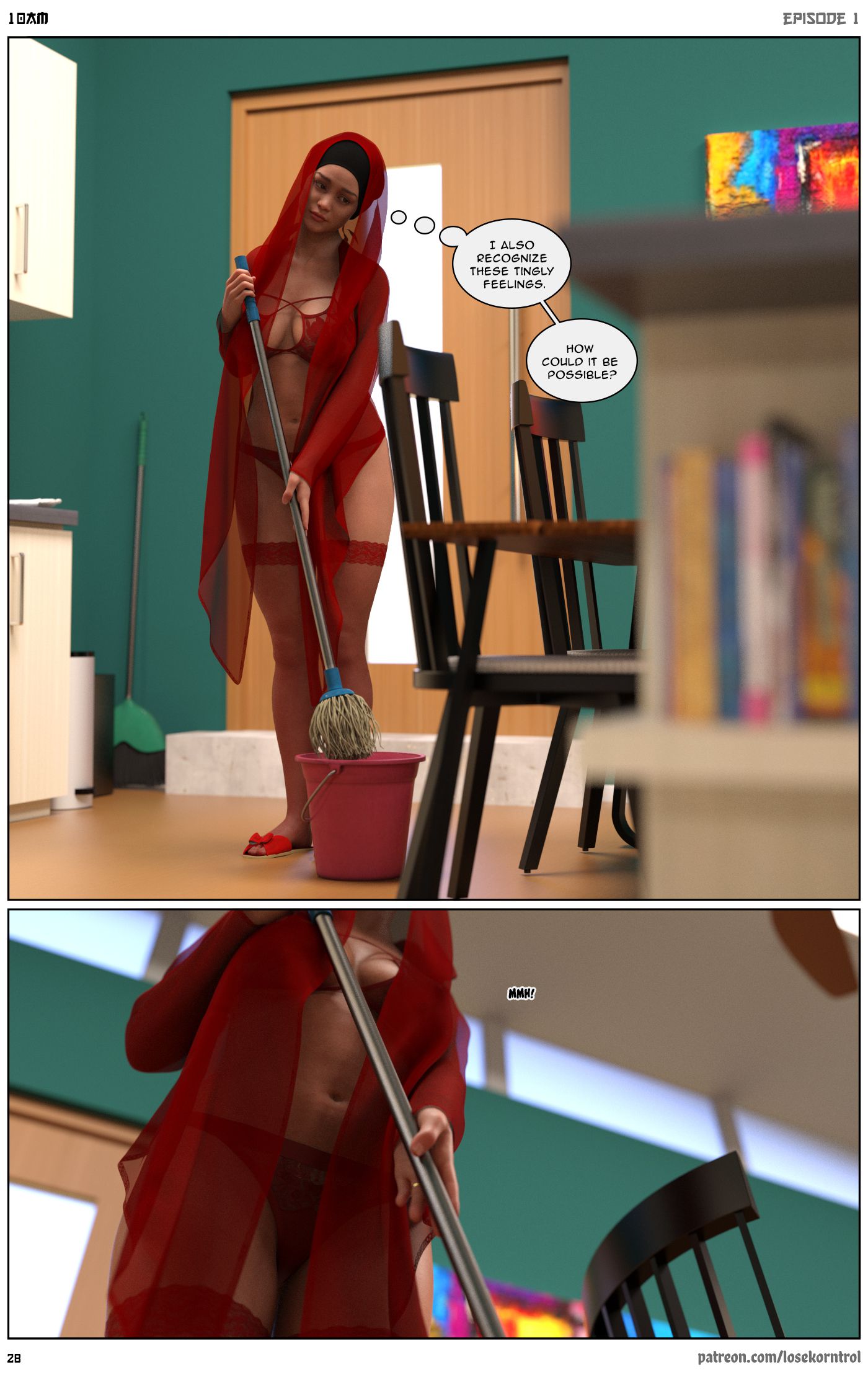 10 AM [LoseKorntrol, Hijab 3DX] - Chapter 1 — Page 29