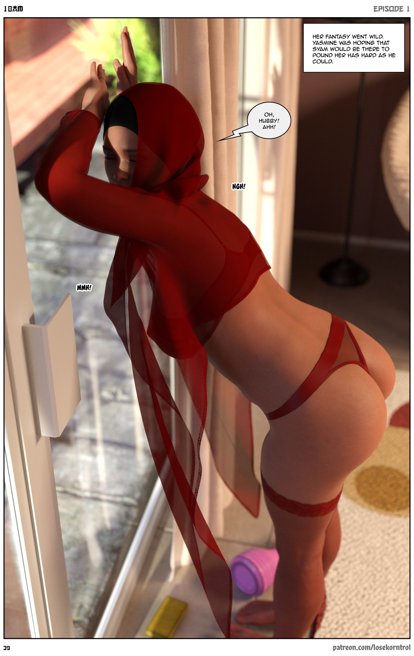 10 AM [LoseKorntrol, Hijab 3DX] - Chapter 1 — Page 40