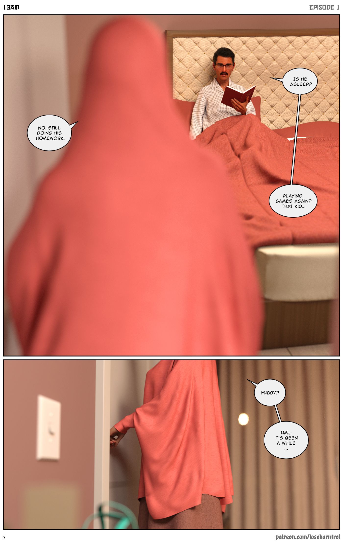 10 AM [LoseKorntrol, Hijab 3DX] - Chapter 1 — Page 8