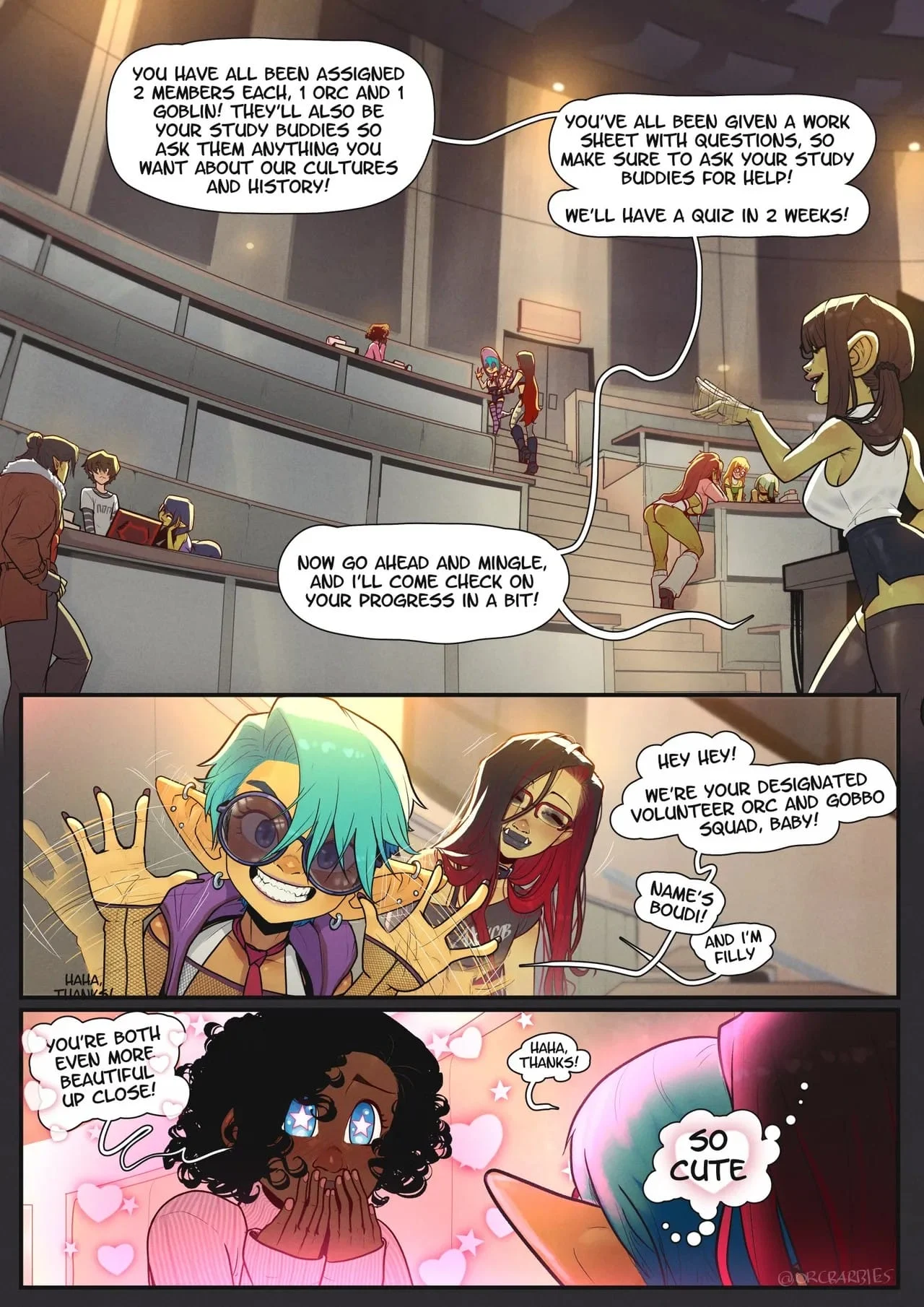 A Special Gobbo College Comic [OrcBarbies] - Chapter 0.1 — Page 20