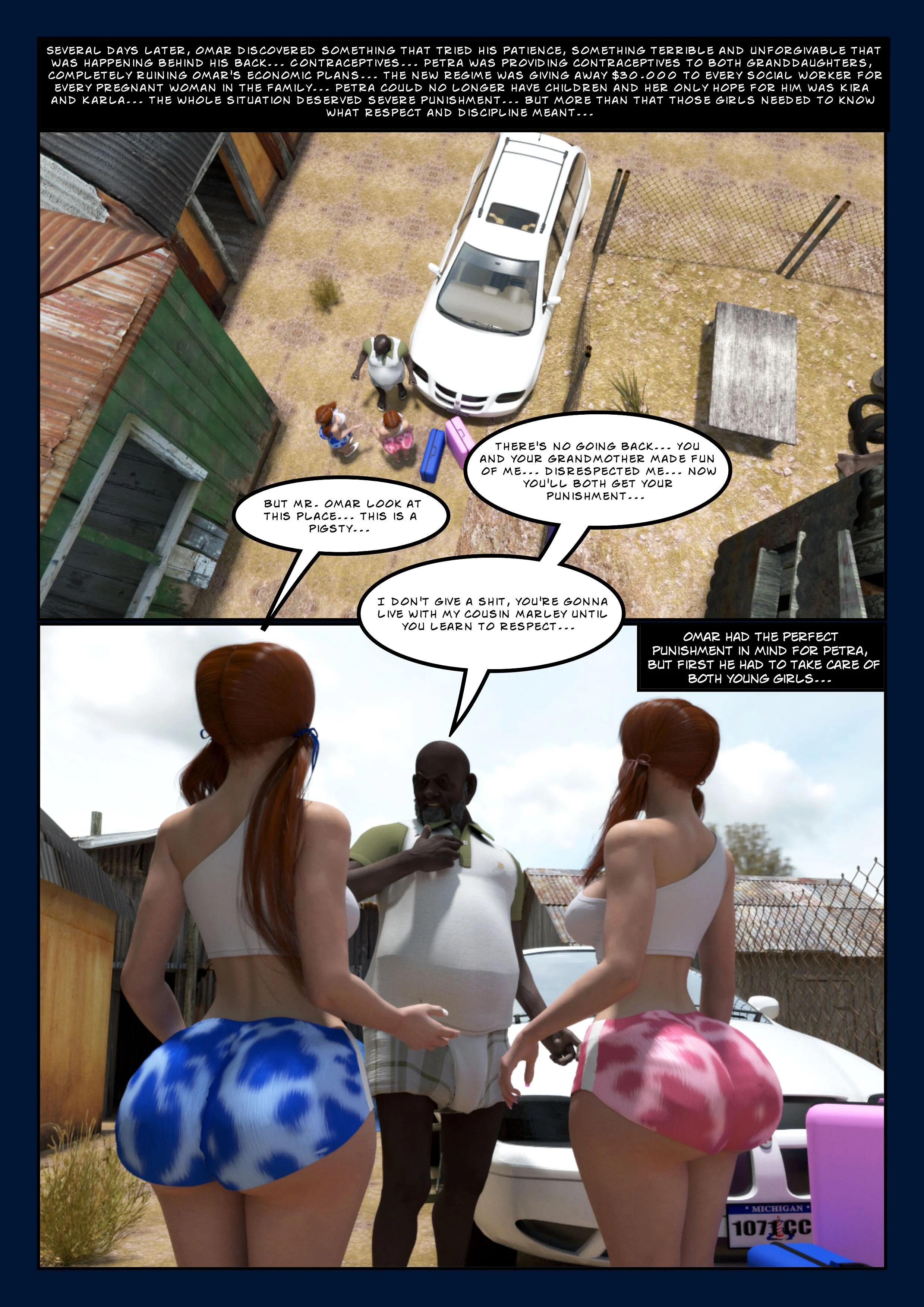 Black Takeover [Moiarte3D] - Chapter 5 — Page 34