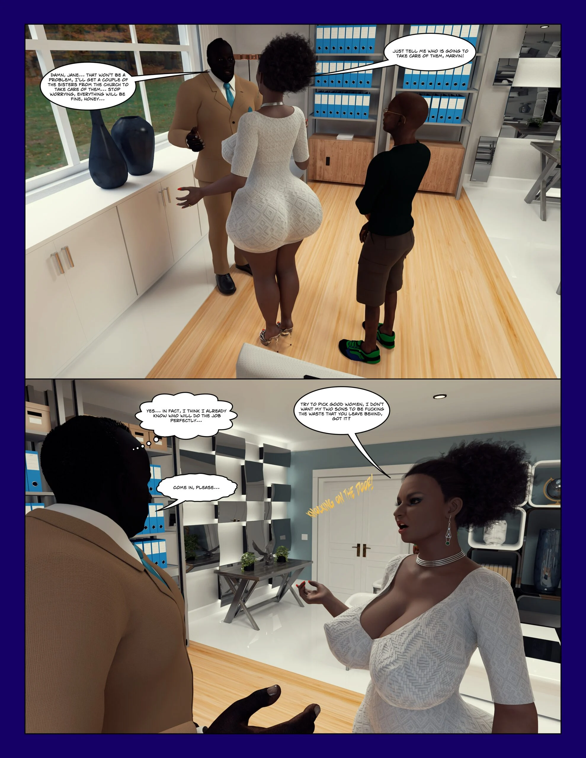 Black Takeover [Moiarte3D] - Chapter 4 — Page 6