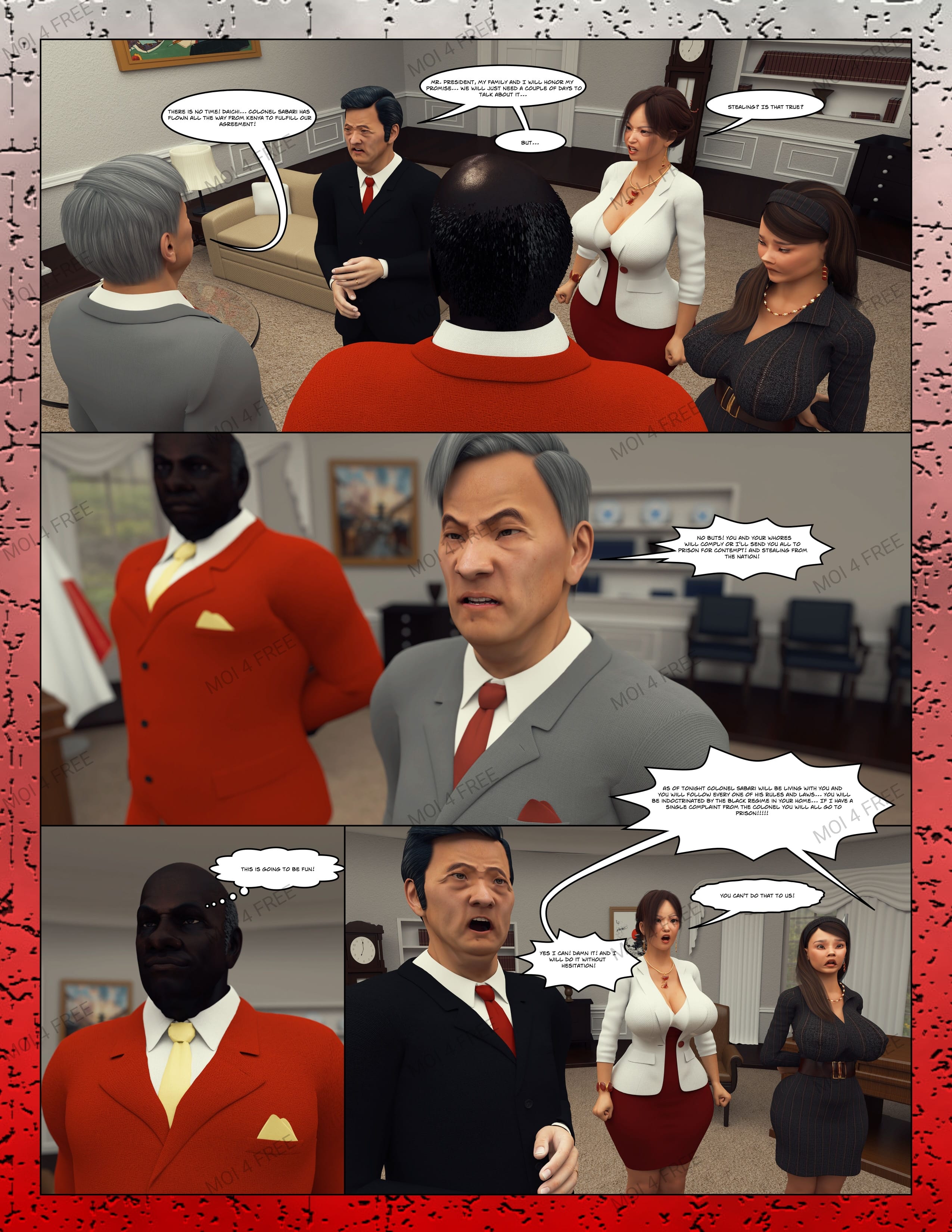 Black Takeover [Moiarte3D] - Chapter 1 — Page 9