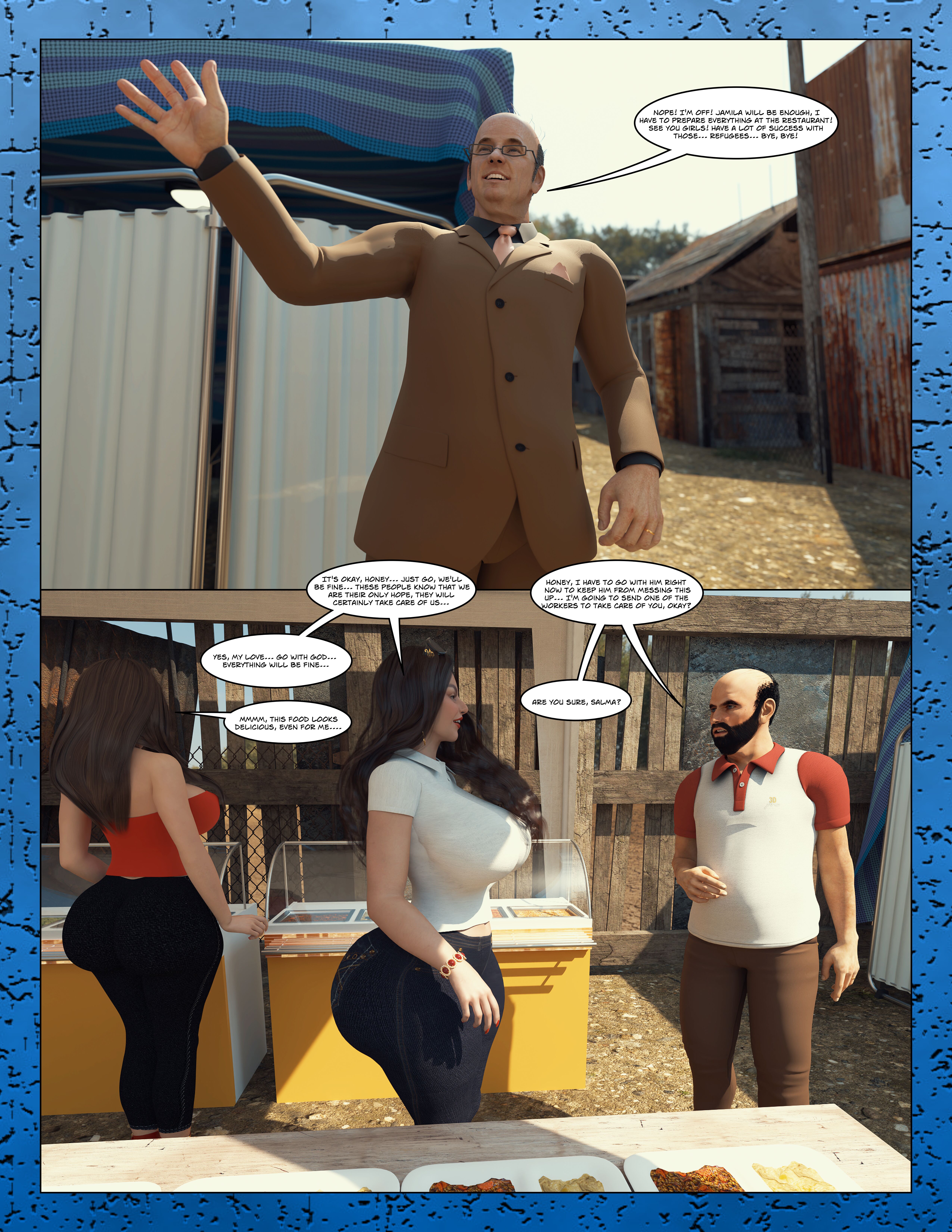 The Anal Queens [Moiarte3D] - Chapter 1 — Page 12