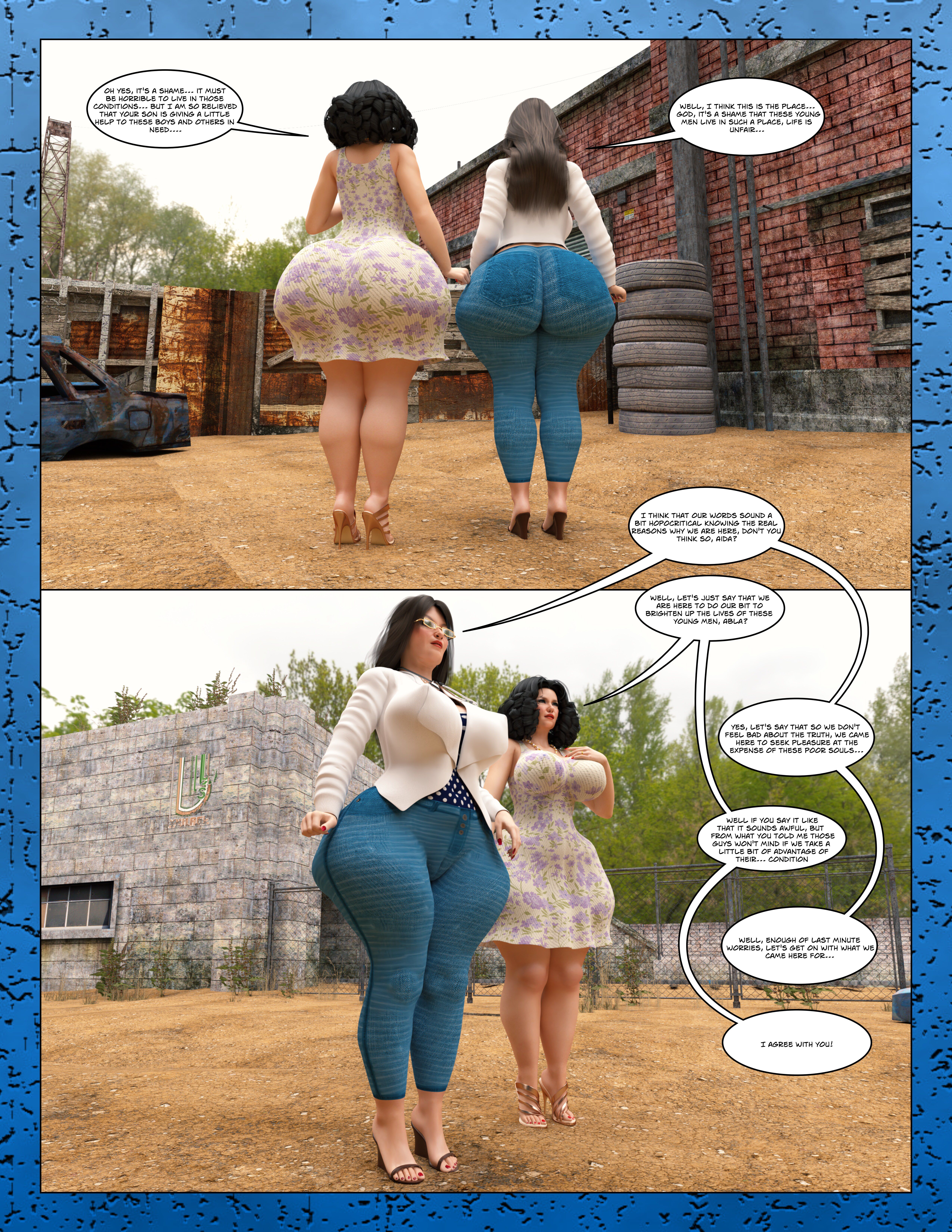 The Anal Queens [Moiarte3D] - Chapter 1 — Page 48