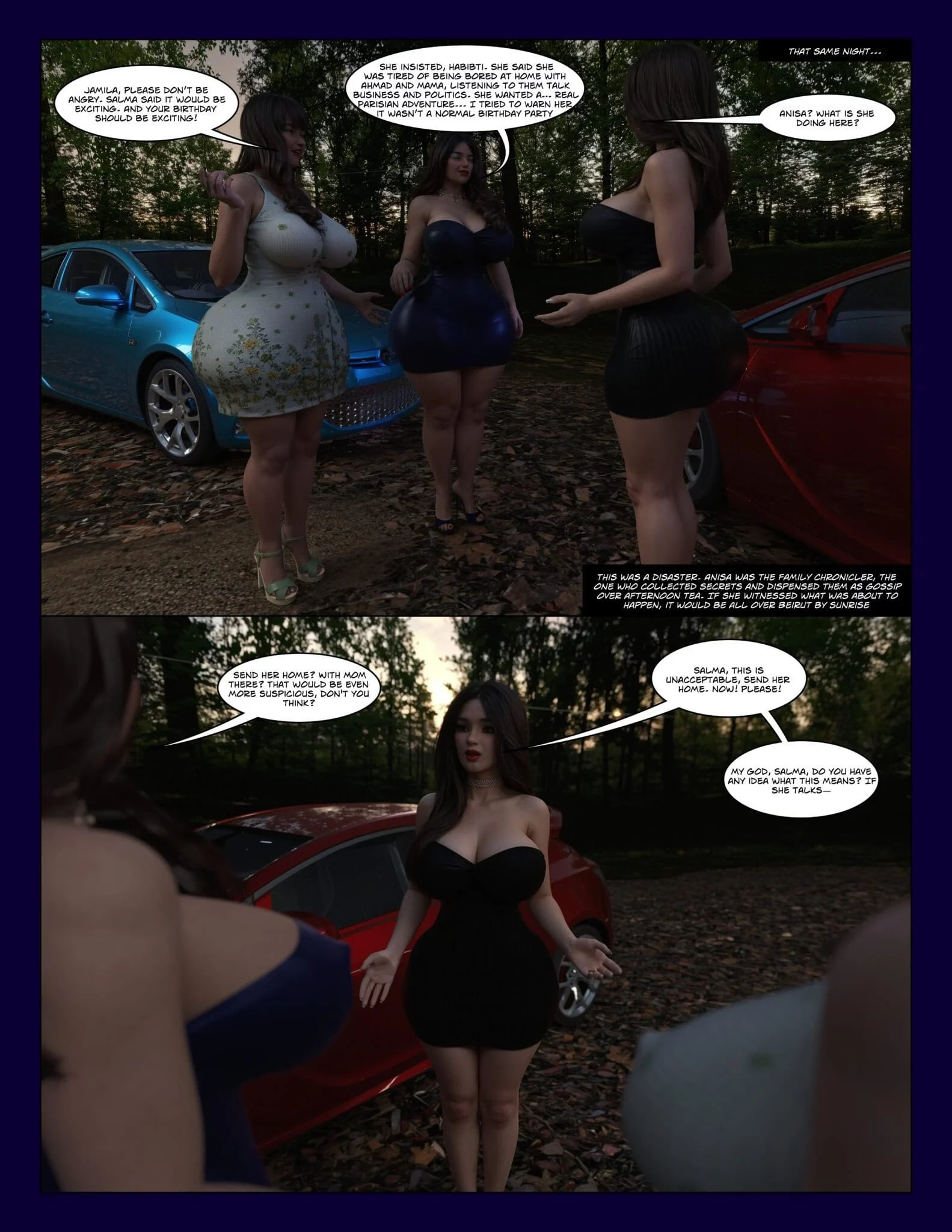 The Anal Queens [Moiarte3D] - Chapter 4 — Page 10