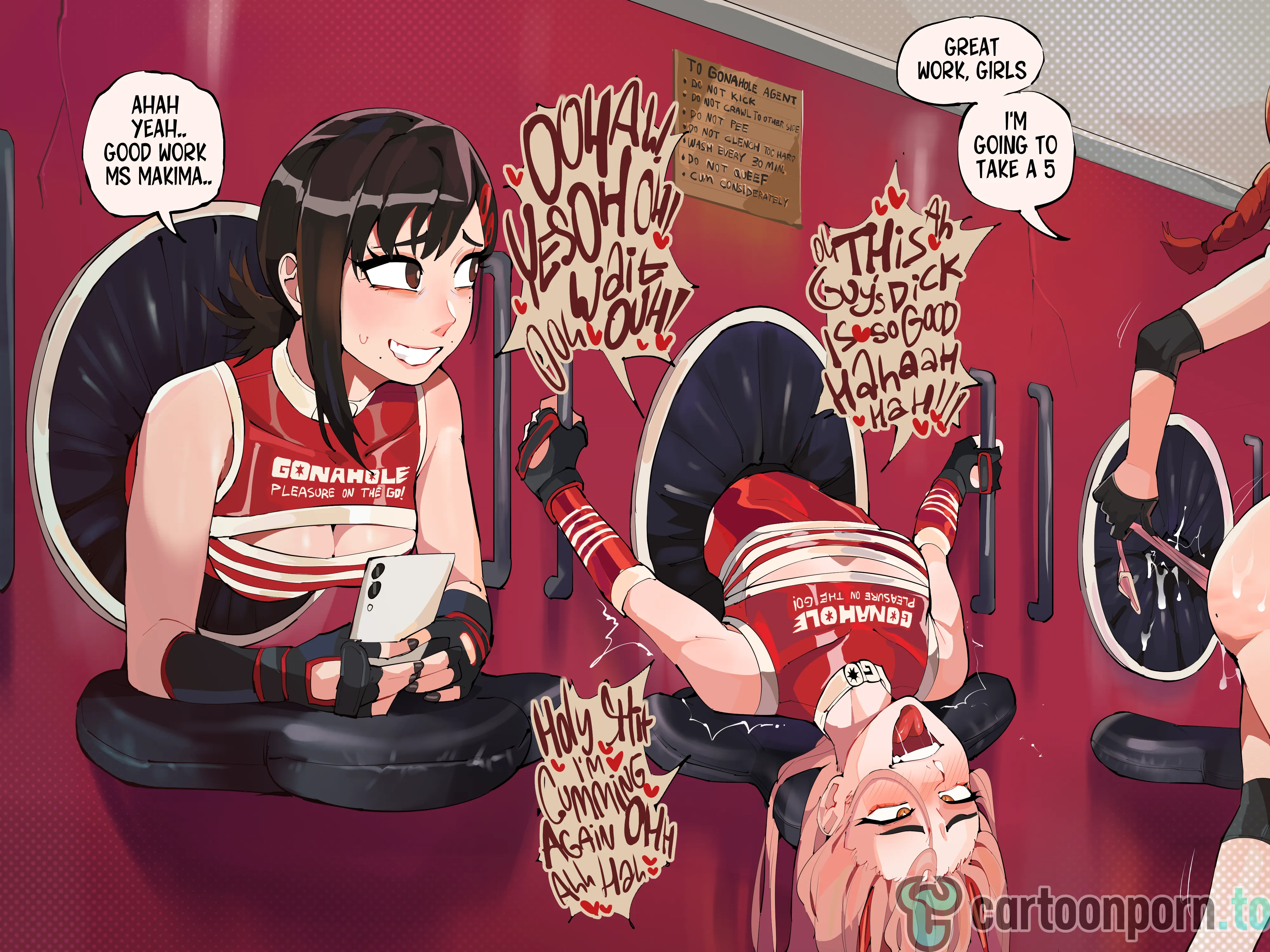 Gonahole: Pleasure on the Go! [Differland] - Chapter 1 — Page 14