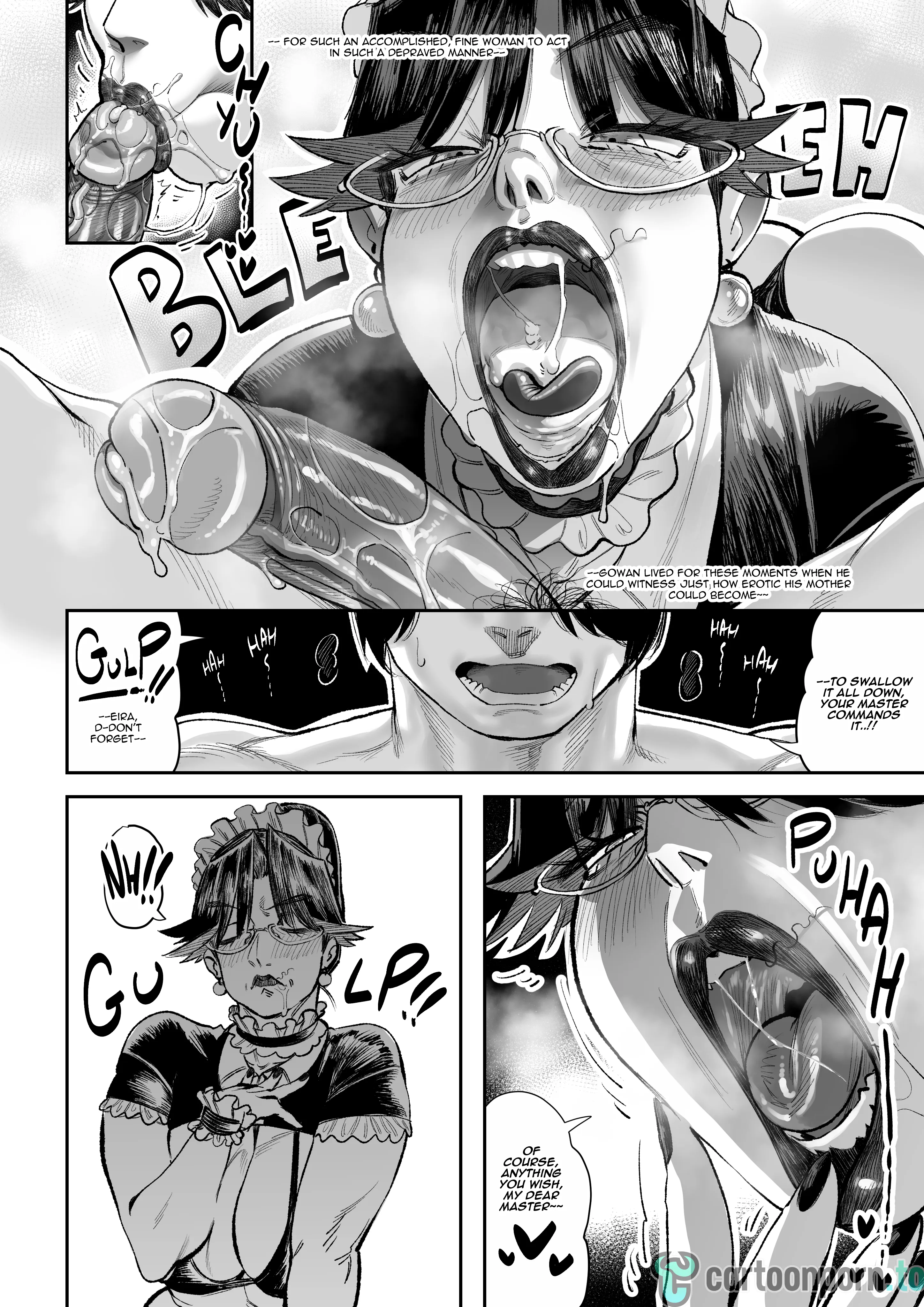 A Strict Mother's Unhindered Desire [Aarokira] - Chapter 1 — Page 40