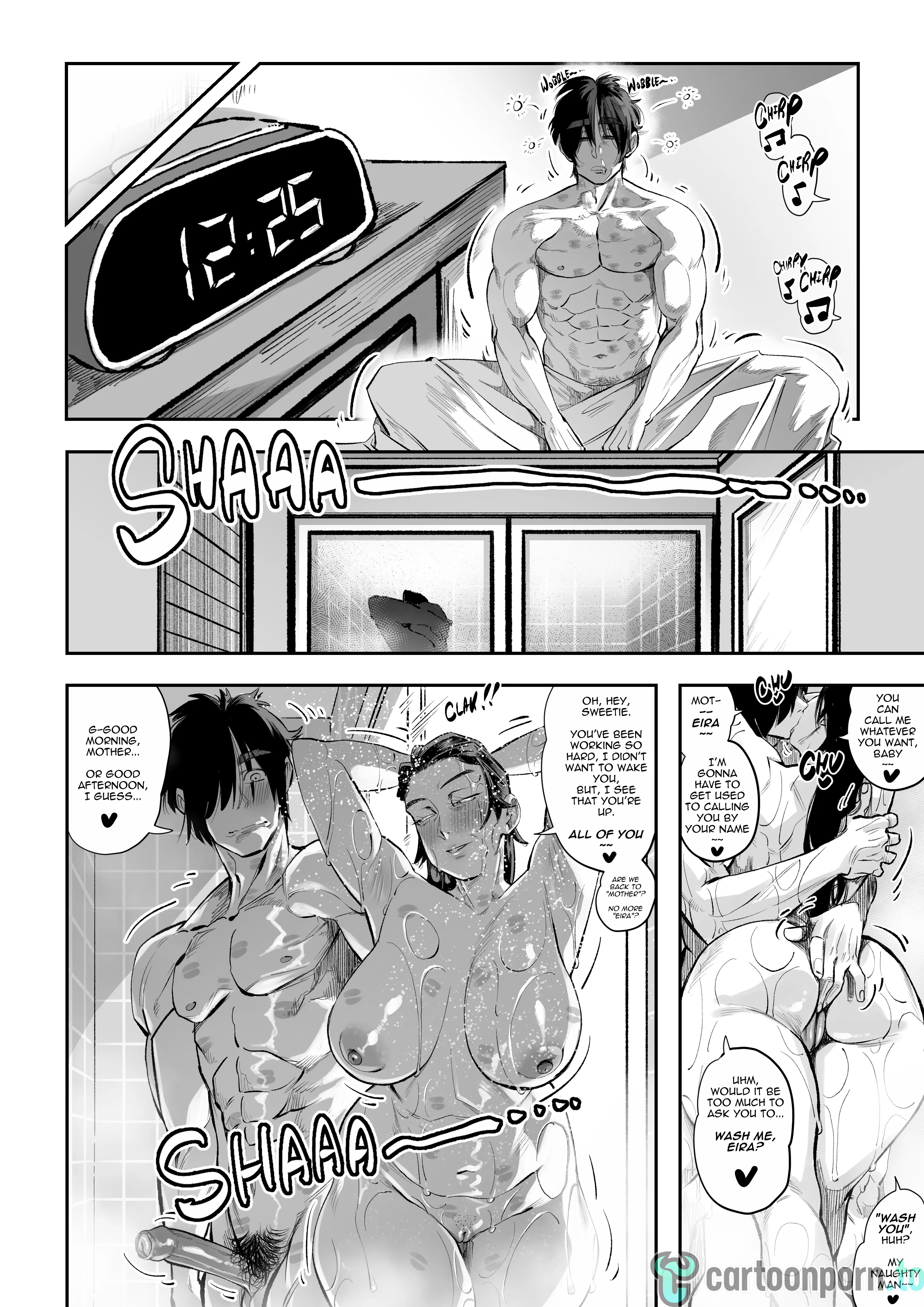 A Strict Mother's Unhindered Desire [Aarokira] - Chapter 1 — Page 62