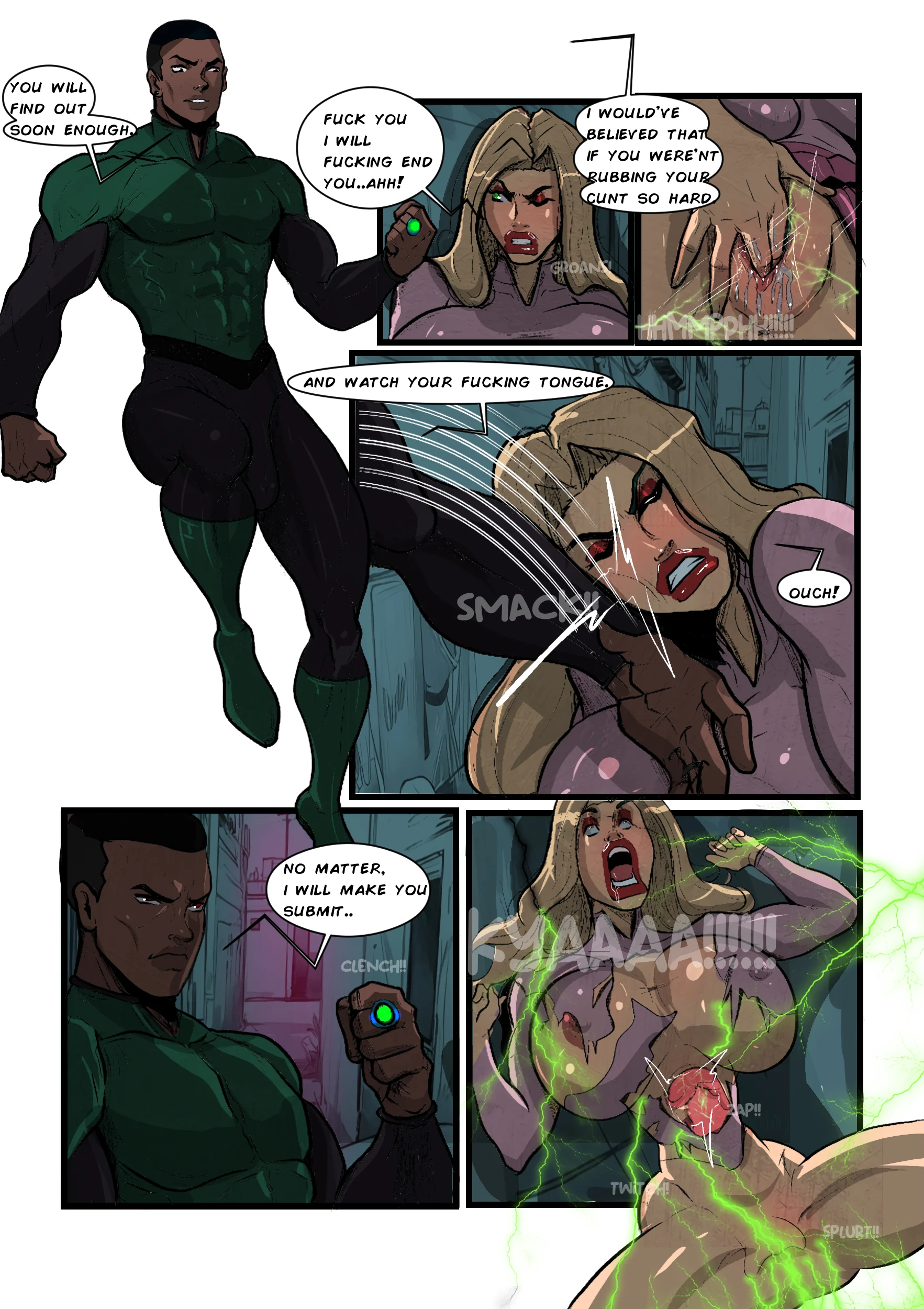 Dominion (Justice League) [Lasga Claven] - Chapter 1 — Page 9