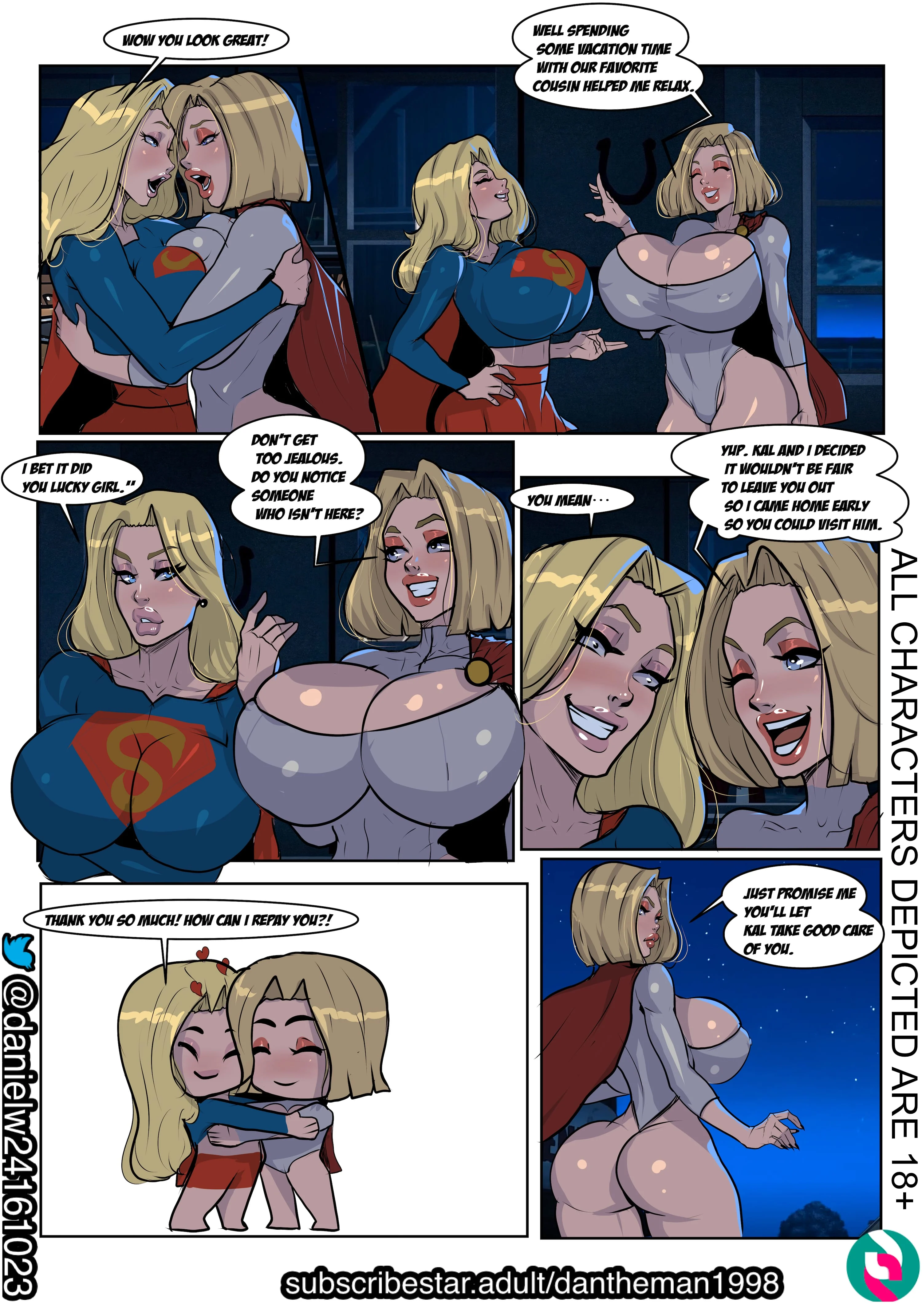 Superman's Super Sluts (Justice League) [Spageta , Lasga Claven] - Chapter 2 — Page 7