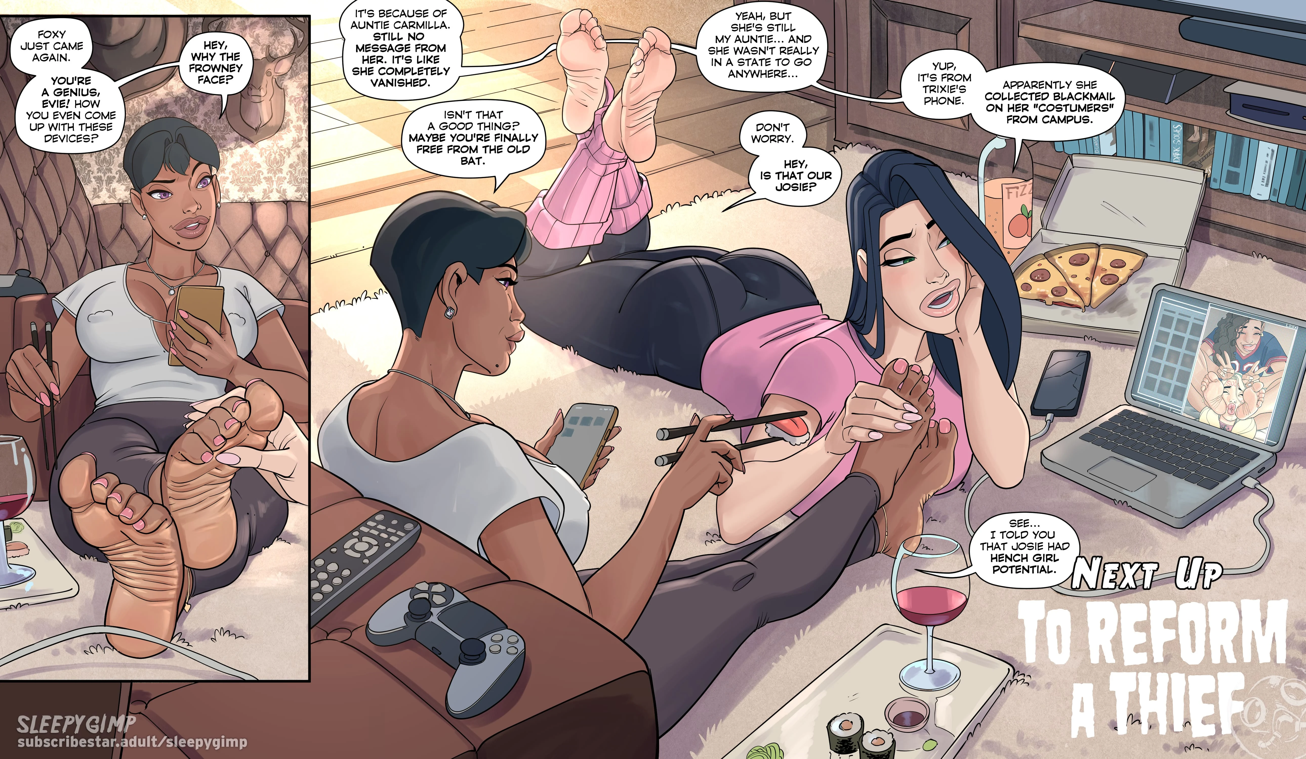 Catch A Thief - Nancy Templeton [Sleepy Gimp] - Chapter 2 — Page 58