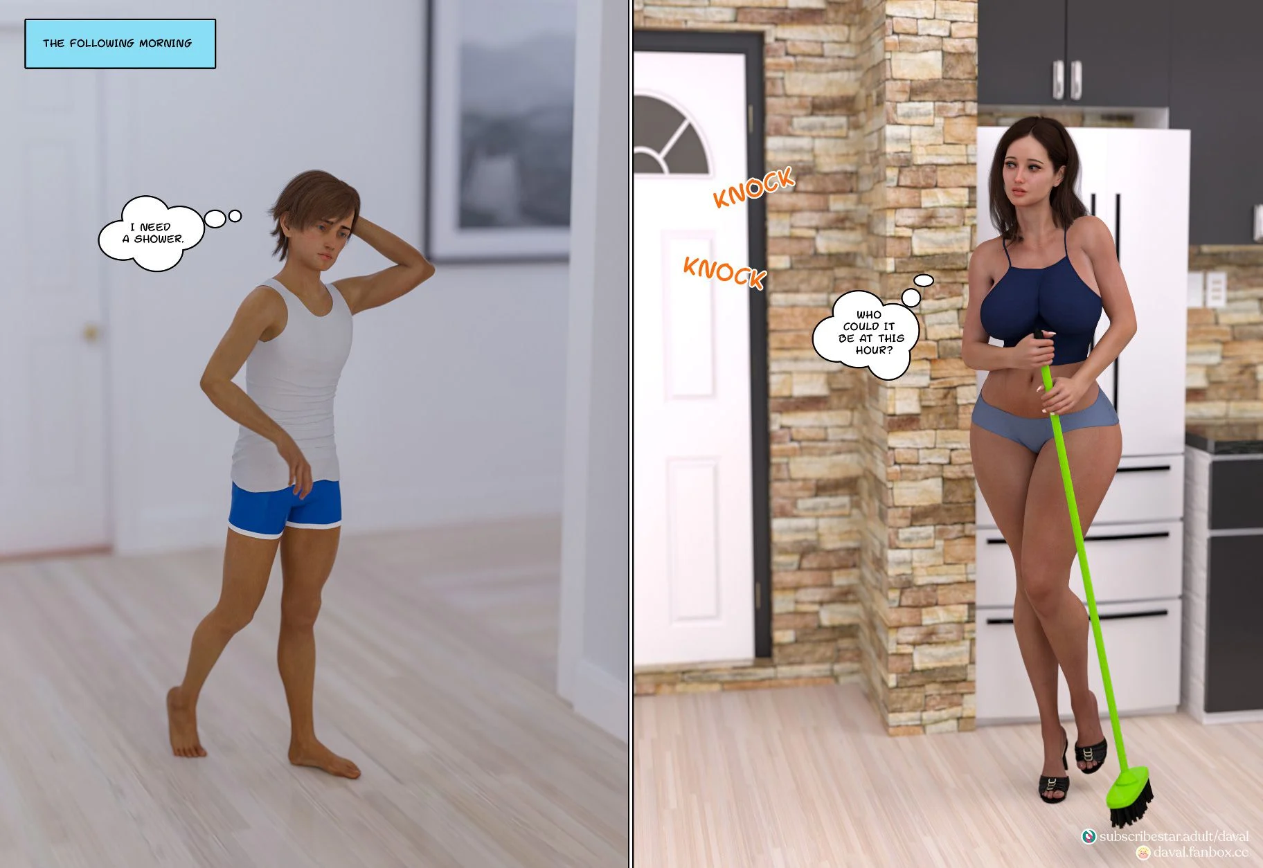 Satisfying Needs [Daval3D] - Chapter 4 — Page 58