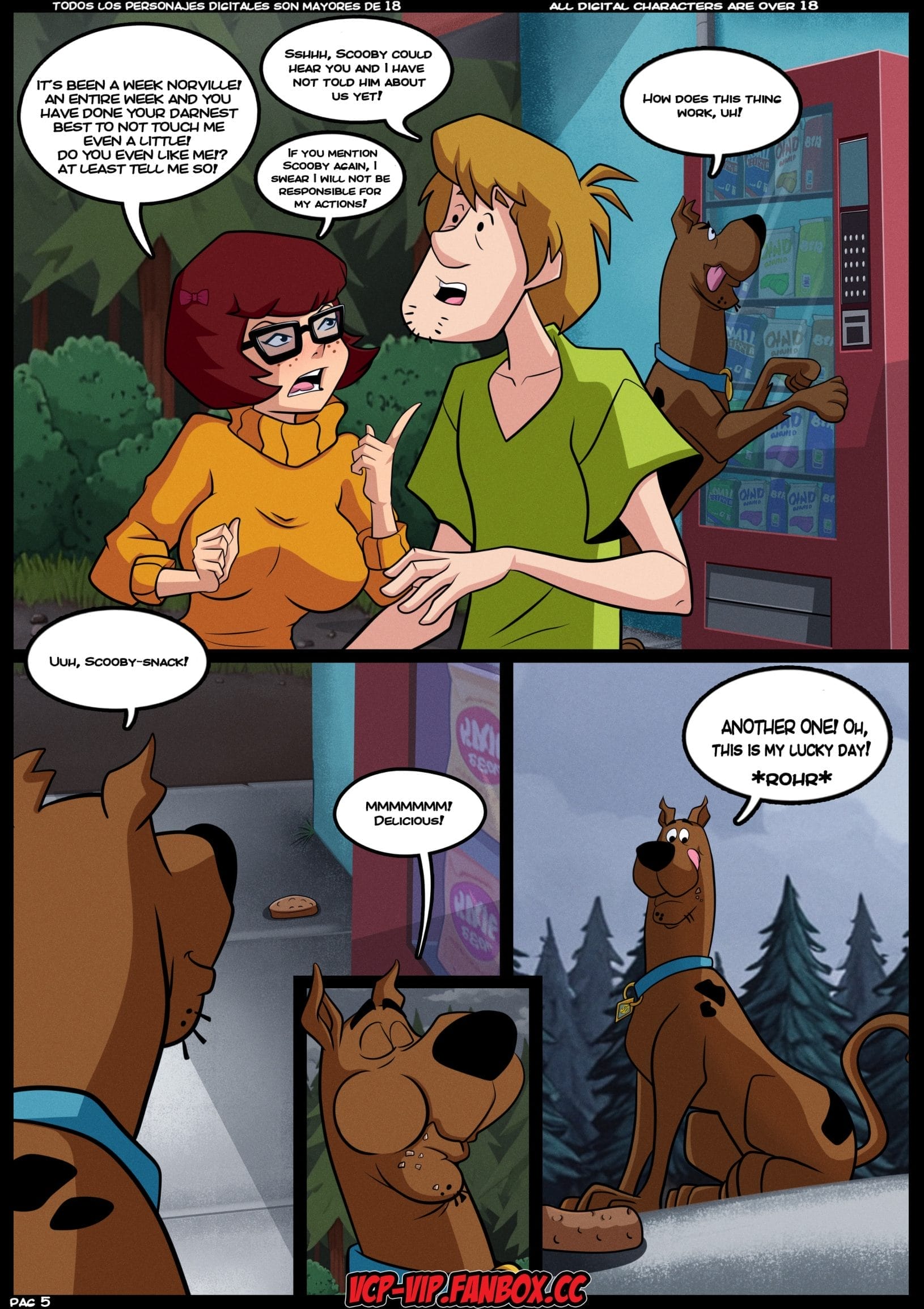 Mystery.SX - Hot Storm (Scooby-Doo) [Croc] - Chapter 1 — Page 6