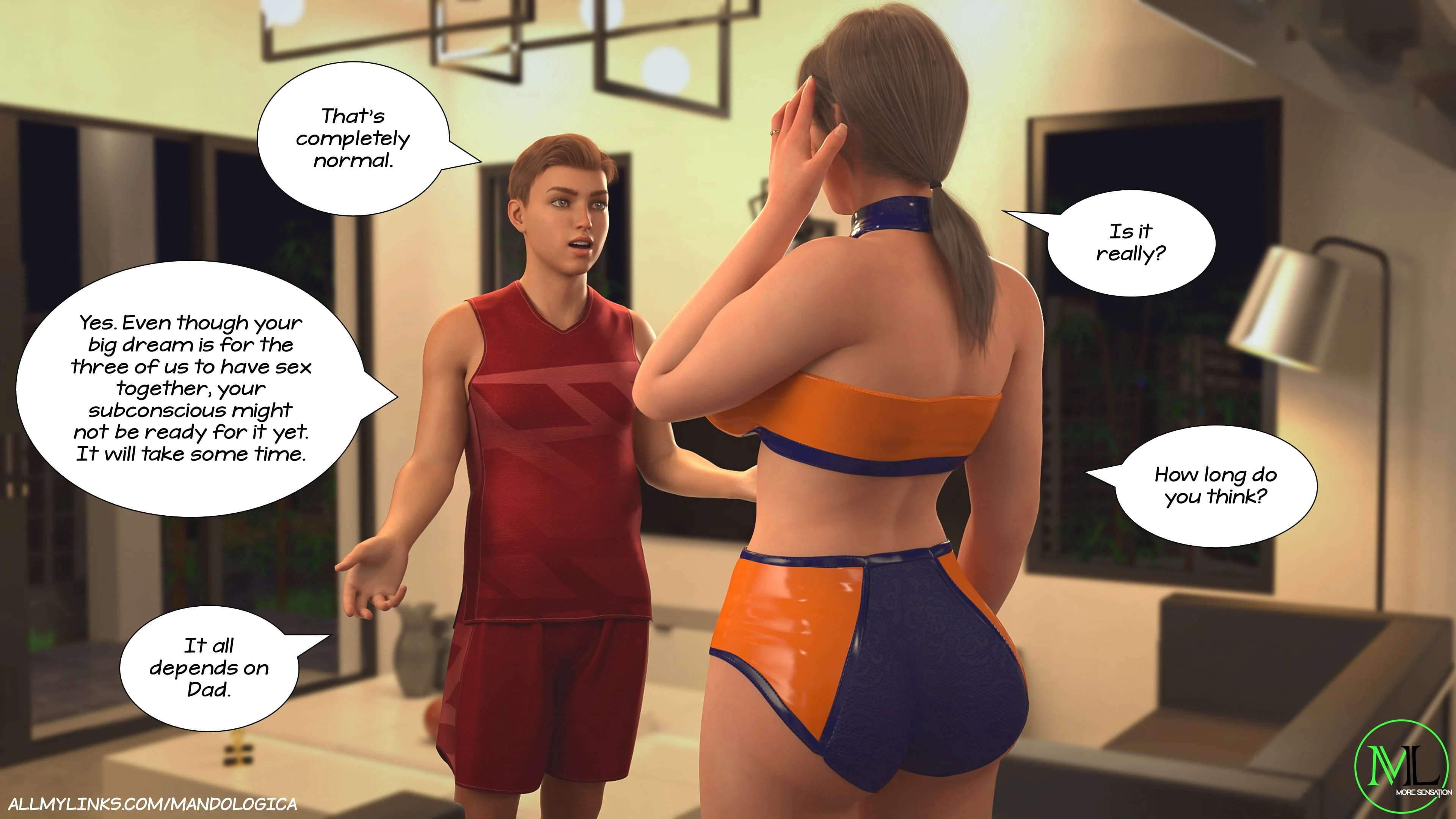 Breaking Boundaries [MandoLogica] - Chapter 9 — Page 134