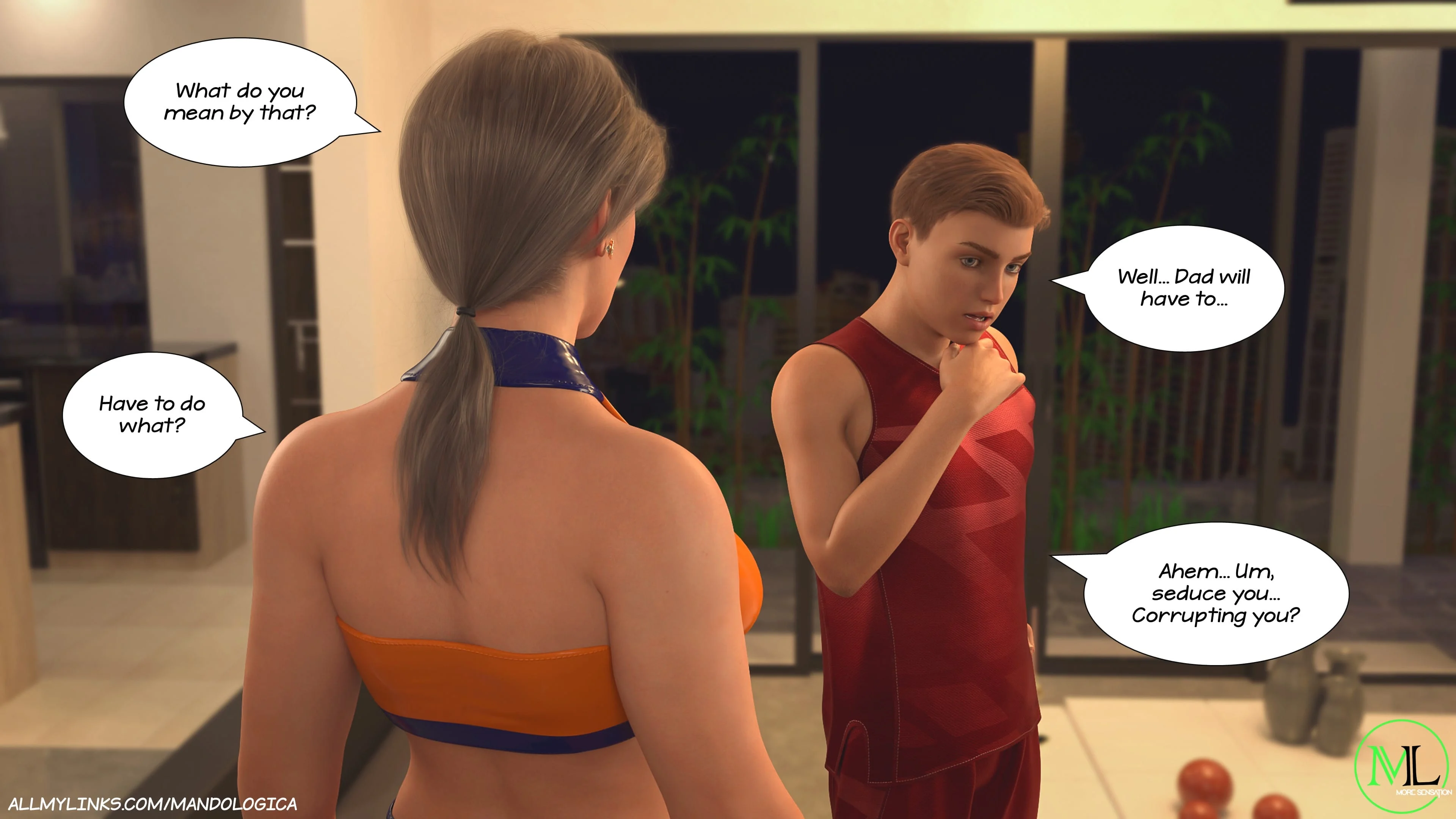 Breaking Boundaries [MandoLogica] - Chapter 9 — Page 135