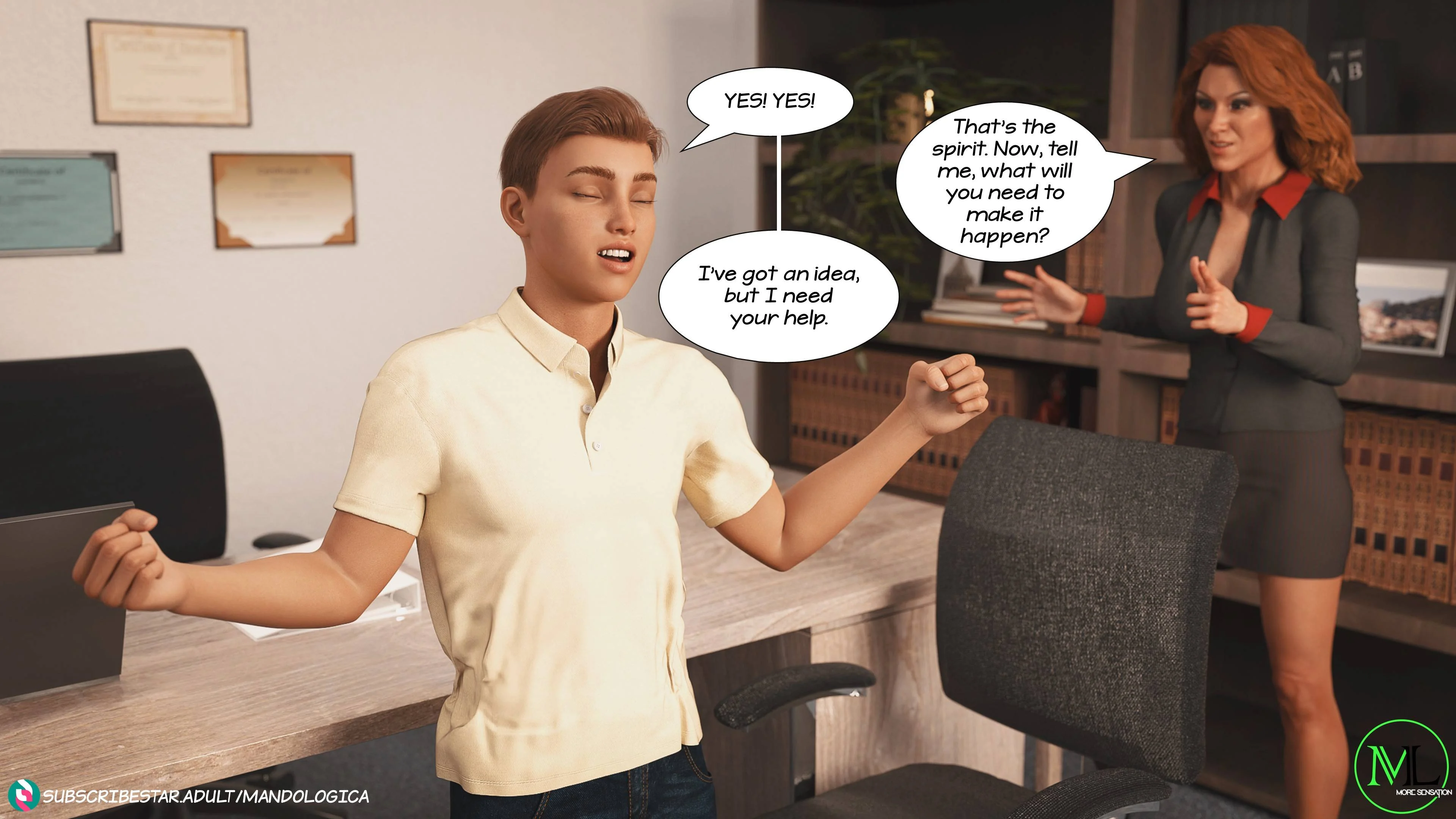 Breaking Boundaries [MandoLogica] - Chapter 1 — Page 22