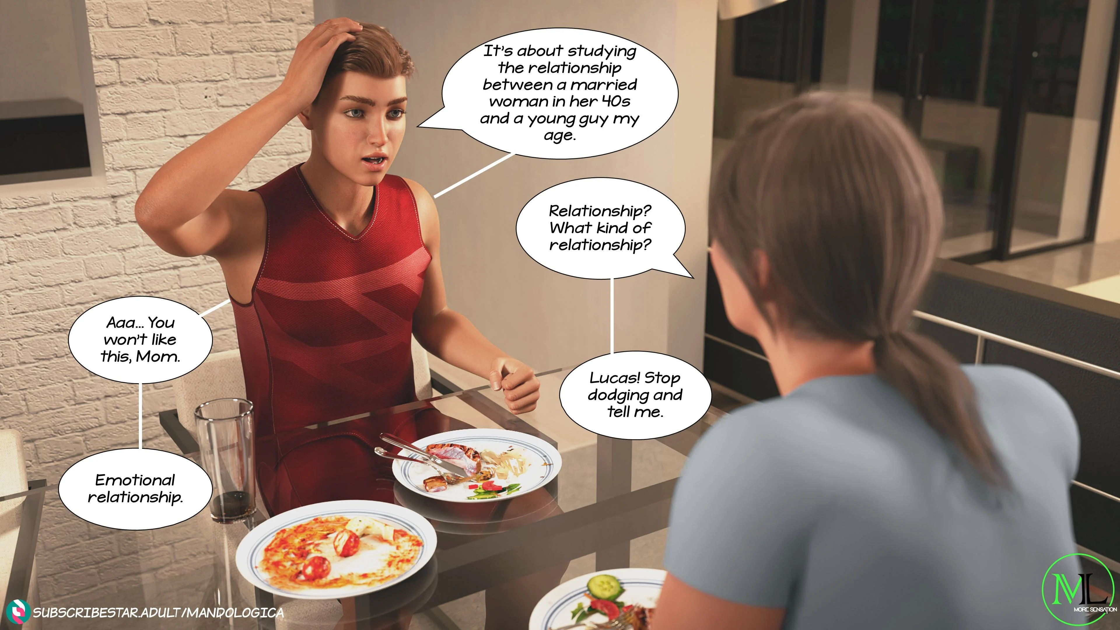 Breaking Boundaries [MandoLogica] - Chapter 1 — Page 54