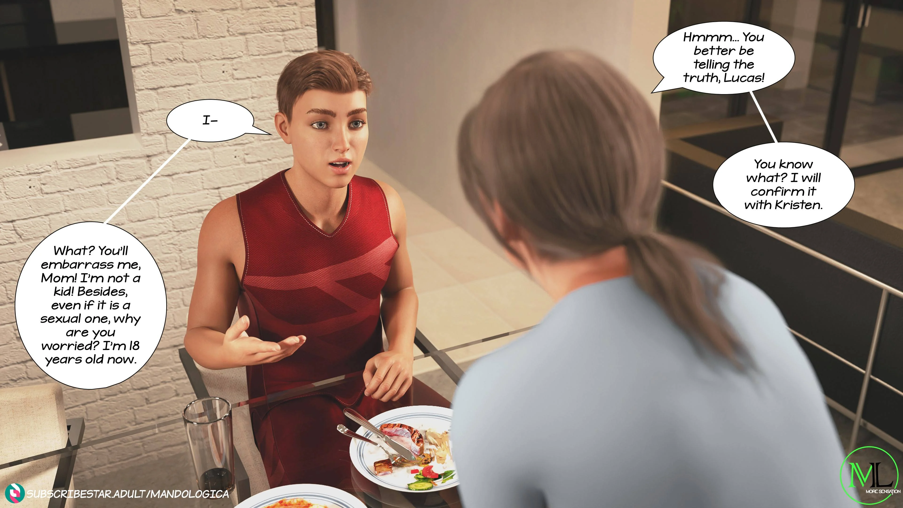 Breaking Boundaries [MandoLogica] - Chapter 1 — Page 56