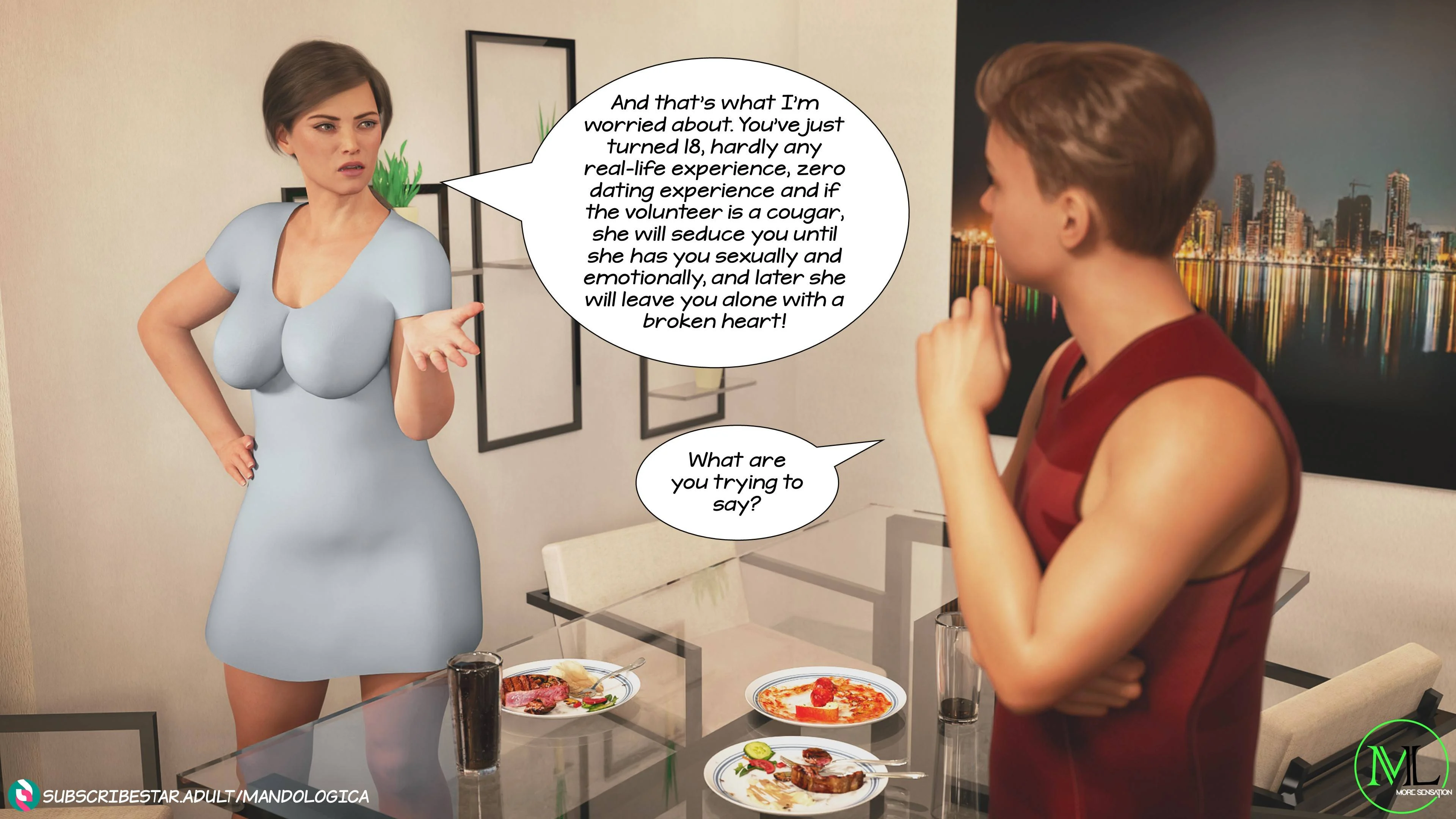 Breaking Boundaries [MandoLogica] - Chapter 1 — Page 57