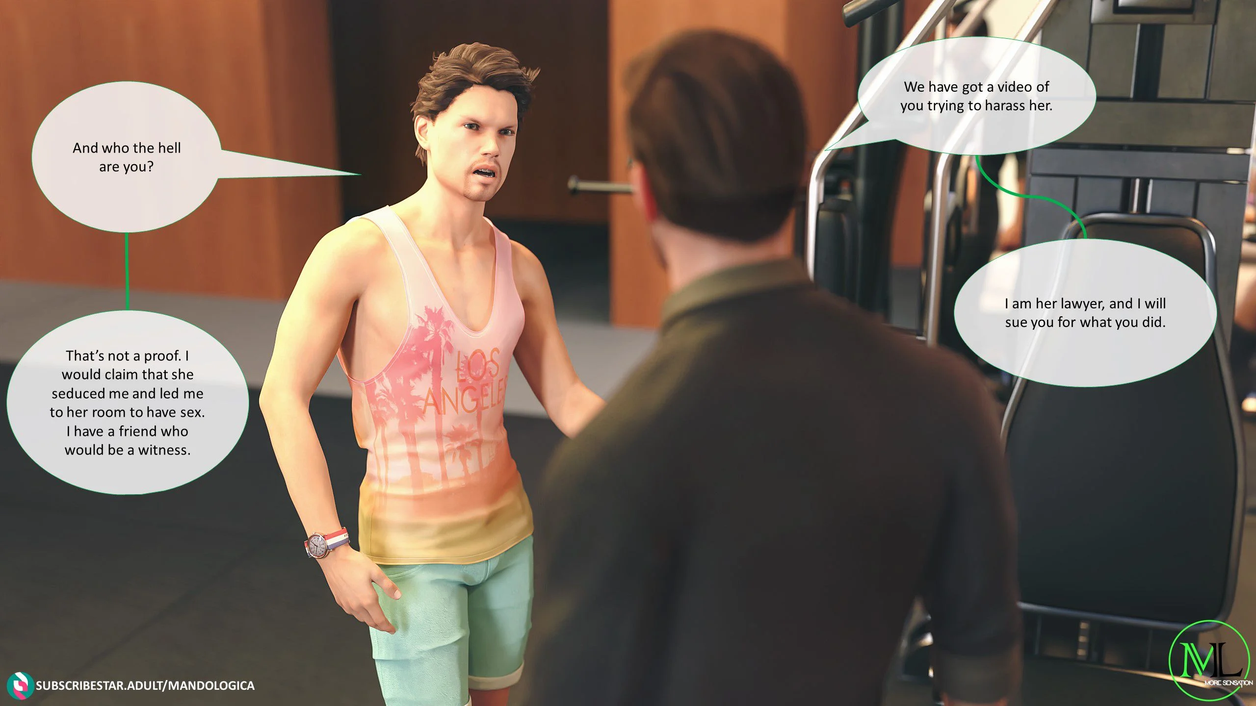 Teamwork [MandoLogica] - Chapter 3 — Page 12