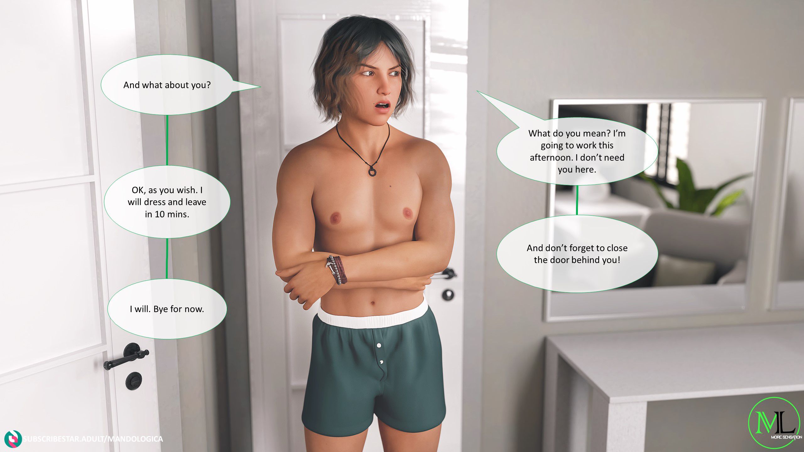 Teamwork [MandoLogica] - Chapter 3 — Page 30