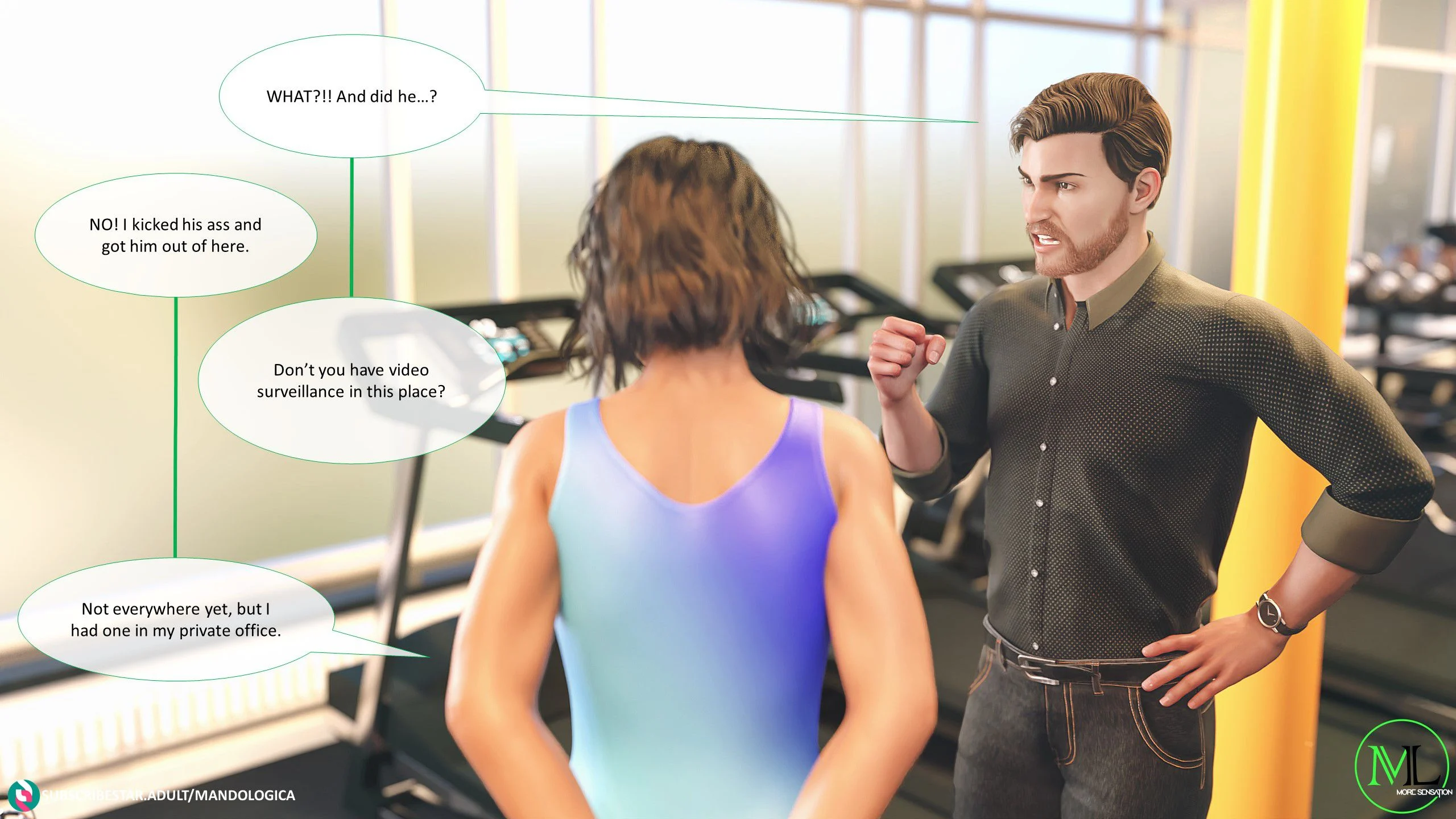 Teamwork [MandoLogica] - Chapter 3 — Page 8