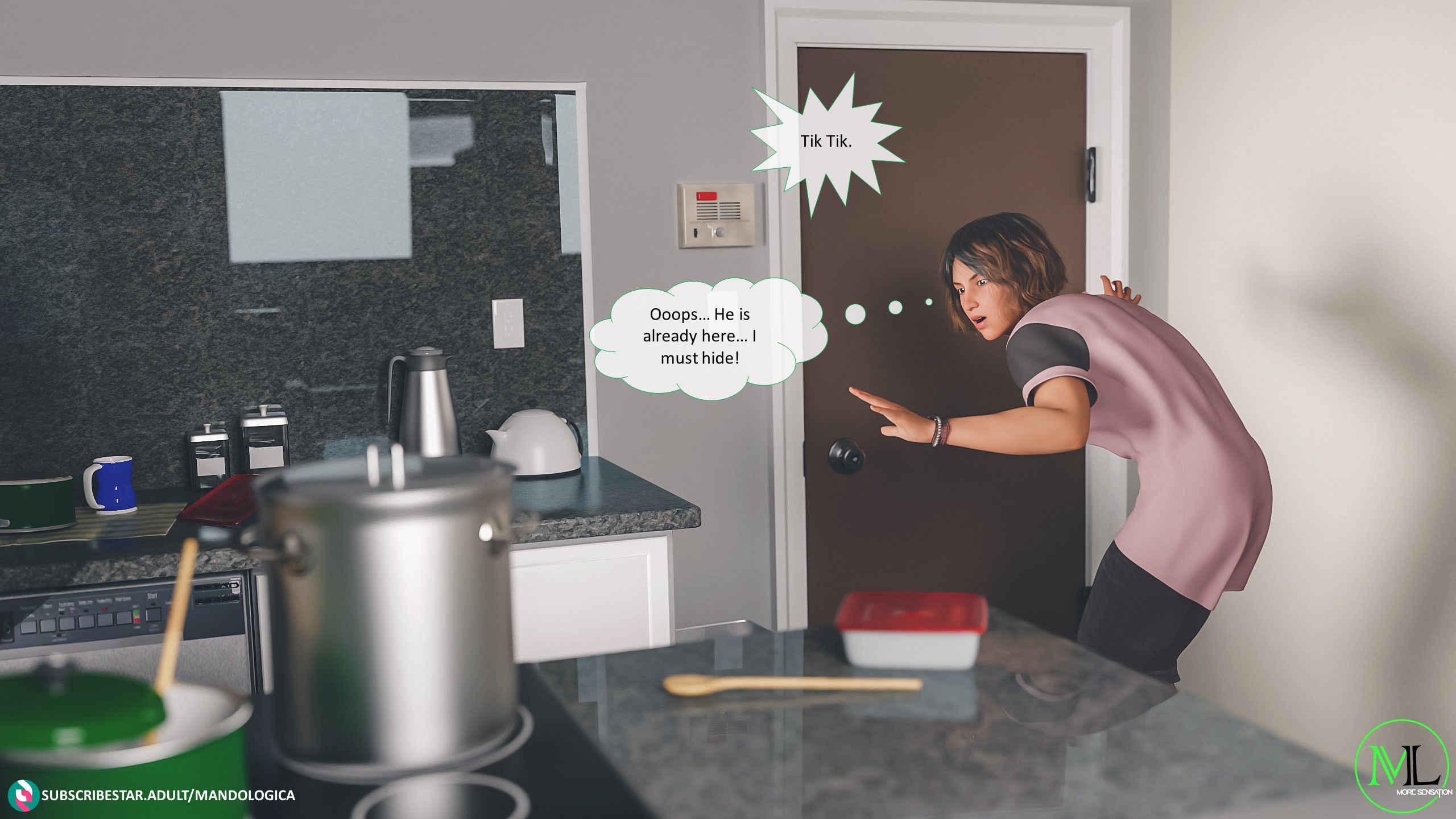 Teamwork [MandoLogica] - Chapter 4 — Page 12