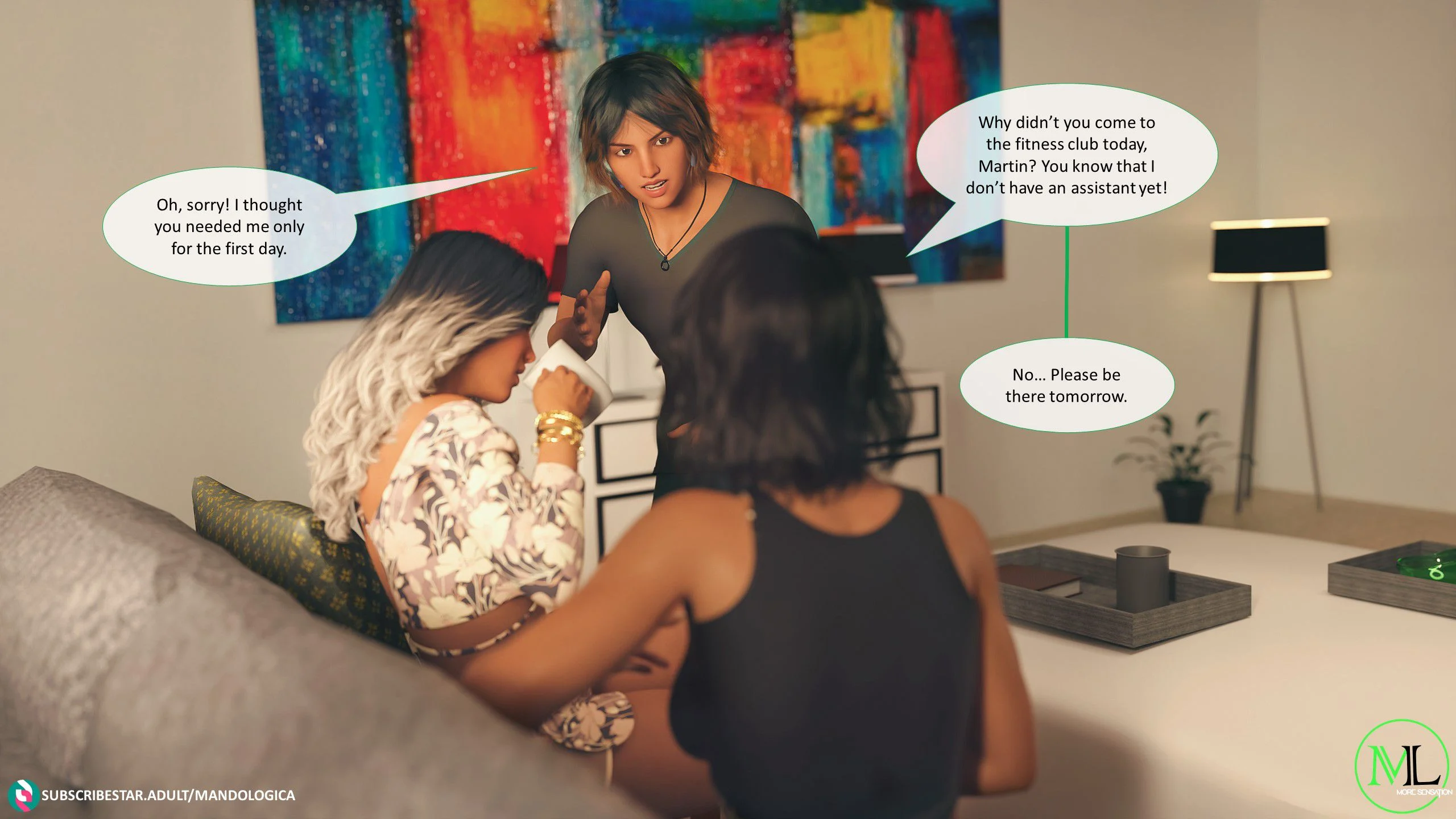 Teamwork [MandoLogica] - Chapter 5 — Page 12