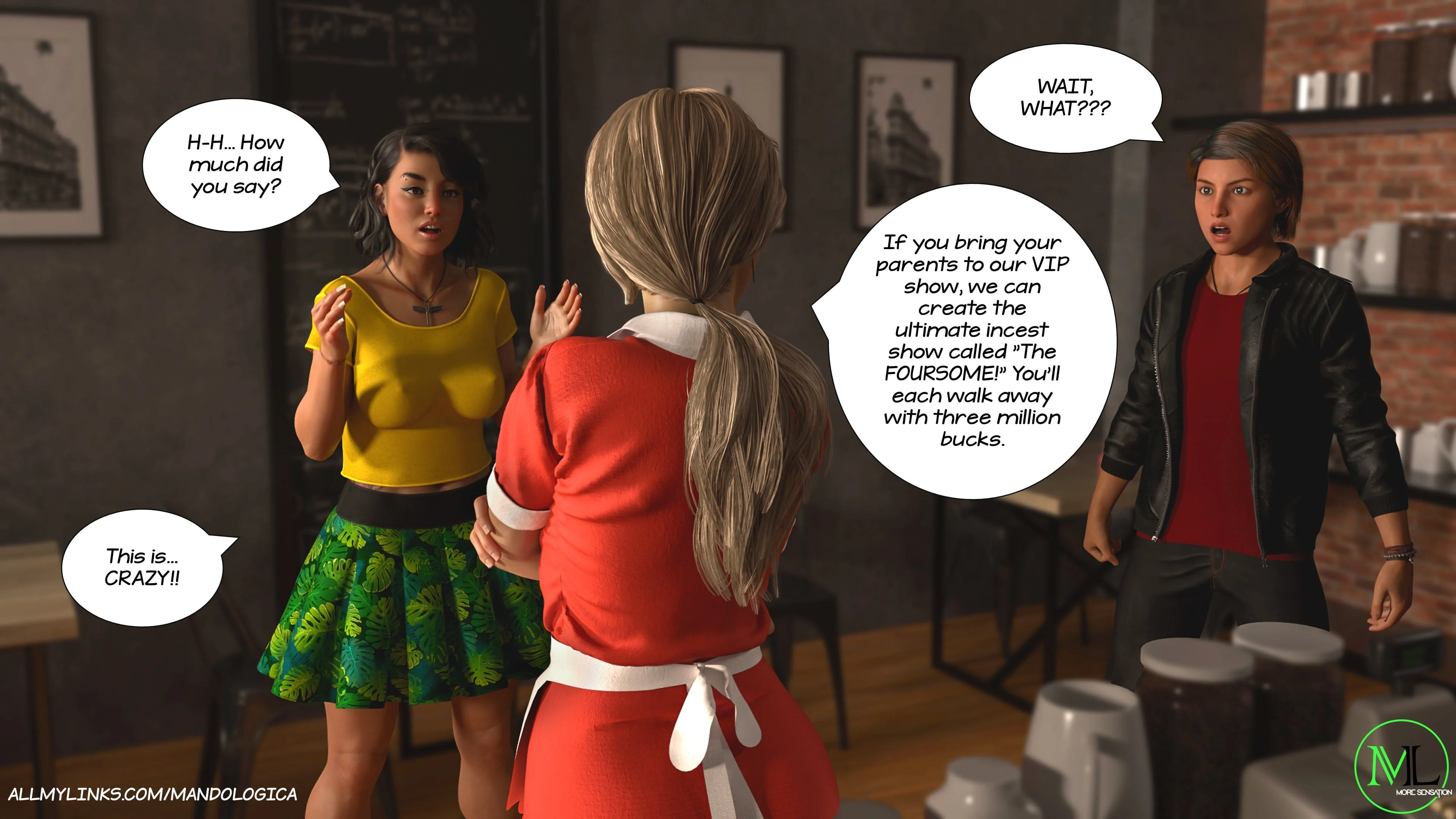 Teamwork [MandoLogica] - Chapter 17 — Page 124