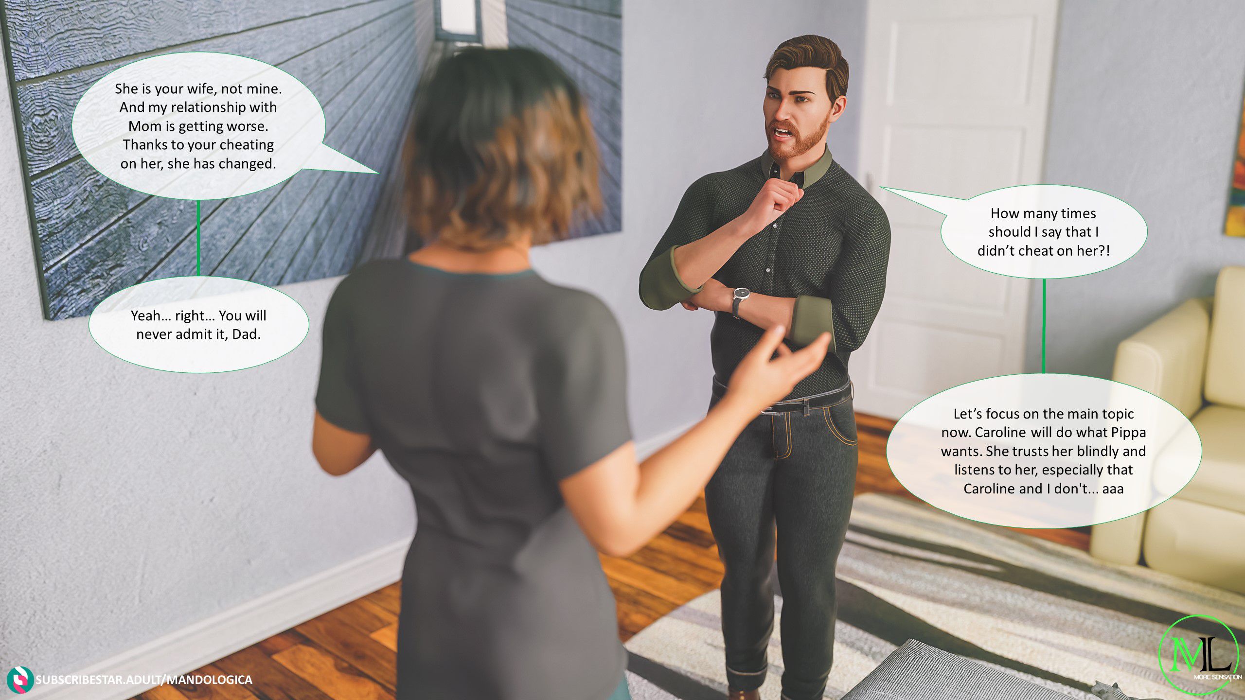 Teamwork [MandoLogica] - Chapter 2 — Page 19