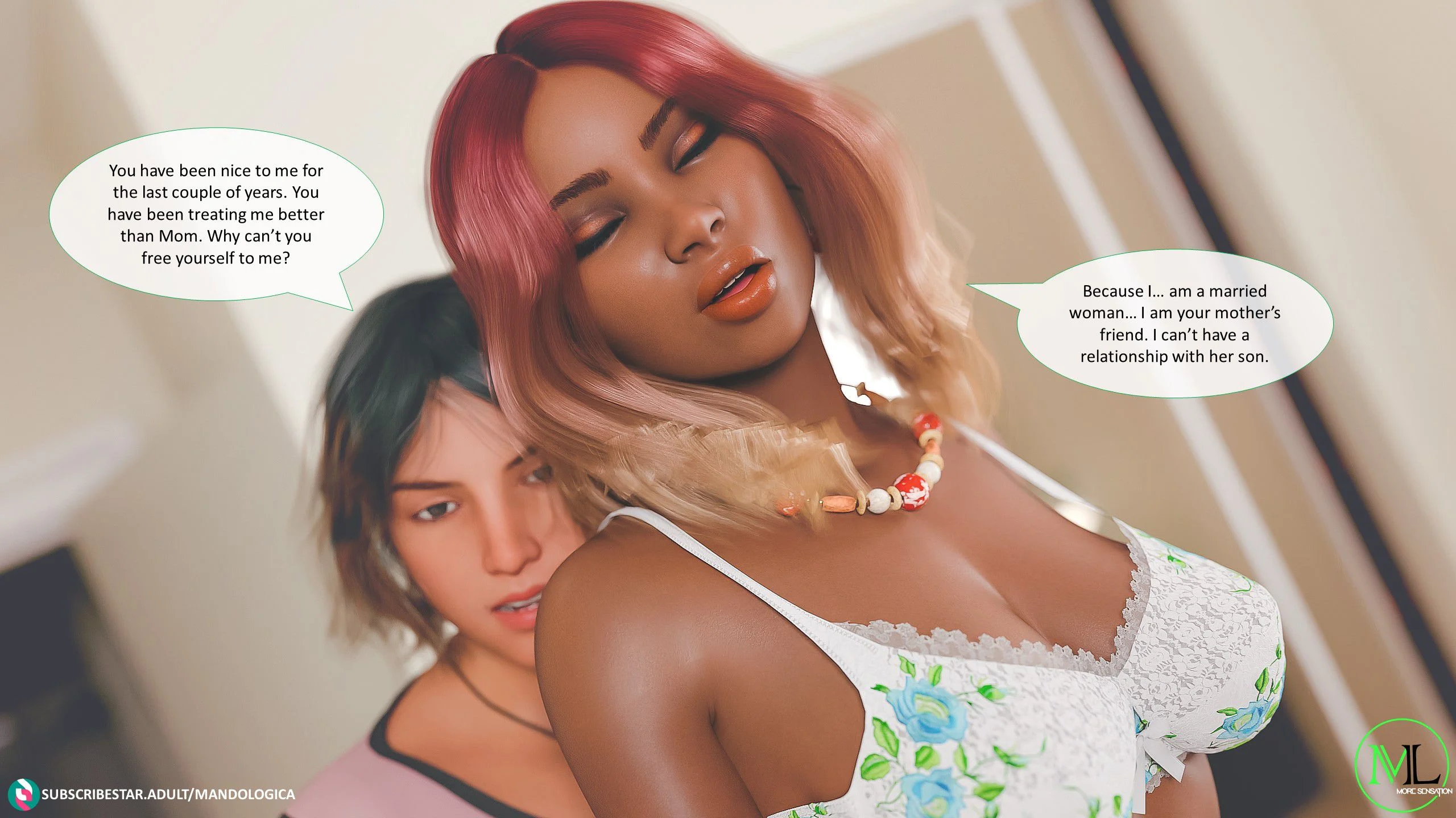 Teamwork [MandoLogica] - Chapter 2 — Page 9