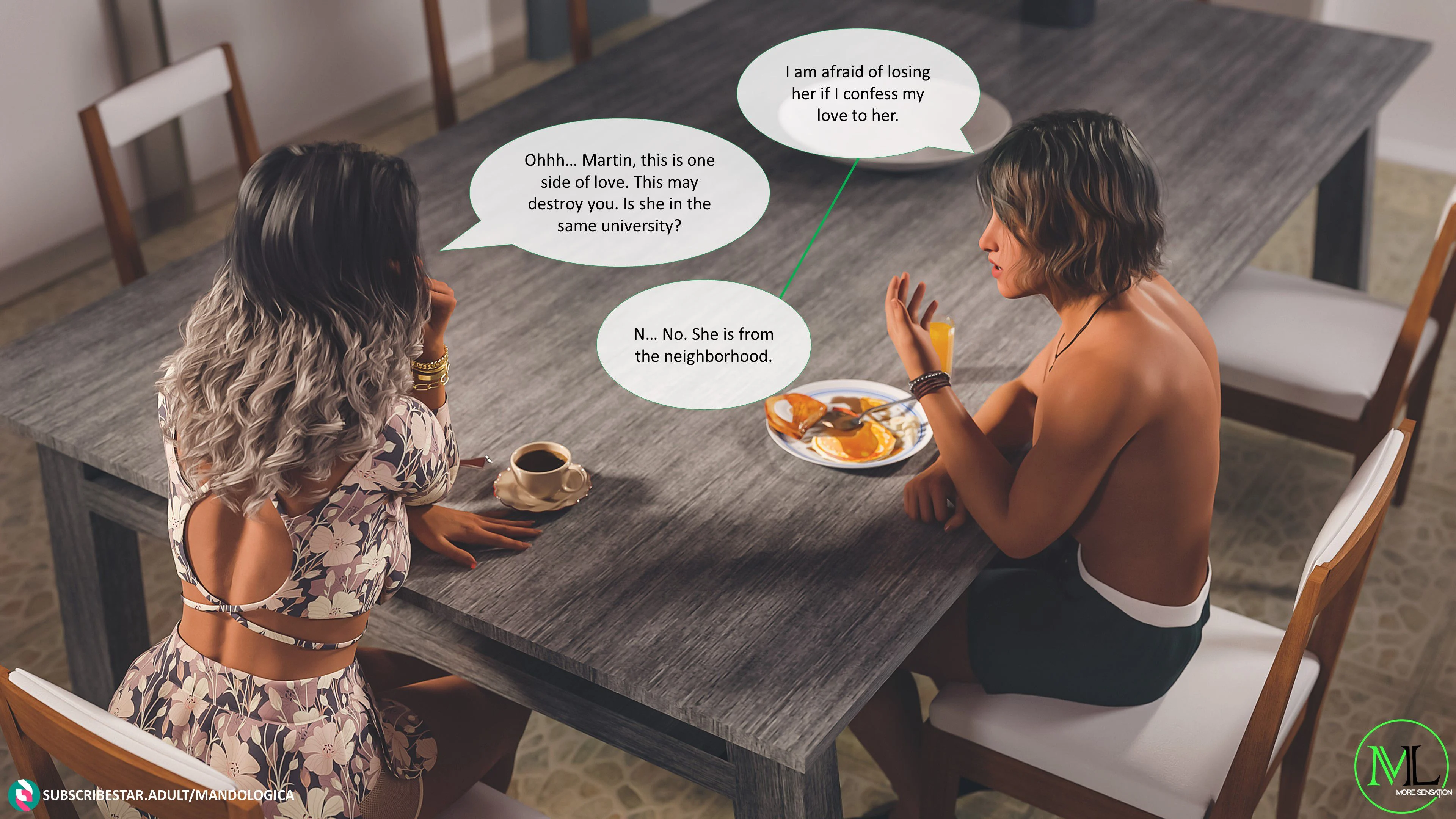 Teamwork [MandoLogica] - Chapter 7 — Page 59