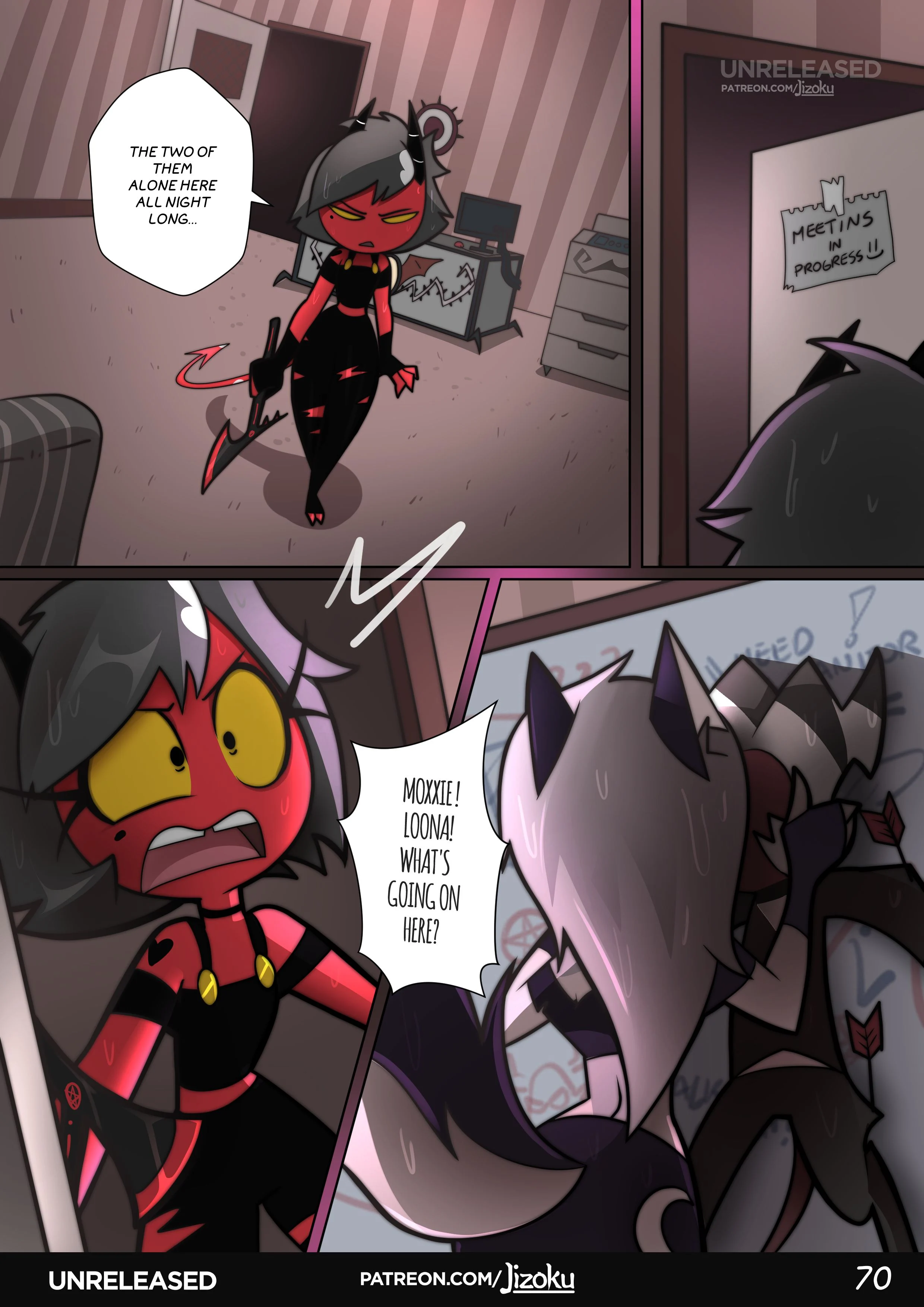 A Night With Loona (Helluva Boss) [Jizoku] - Chapter 1 — Page 71