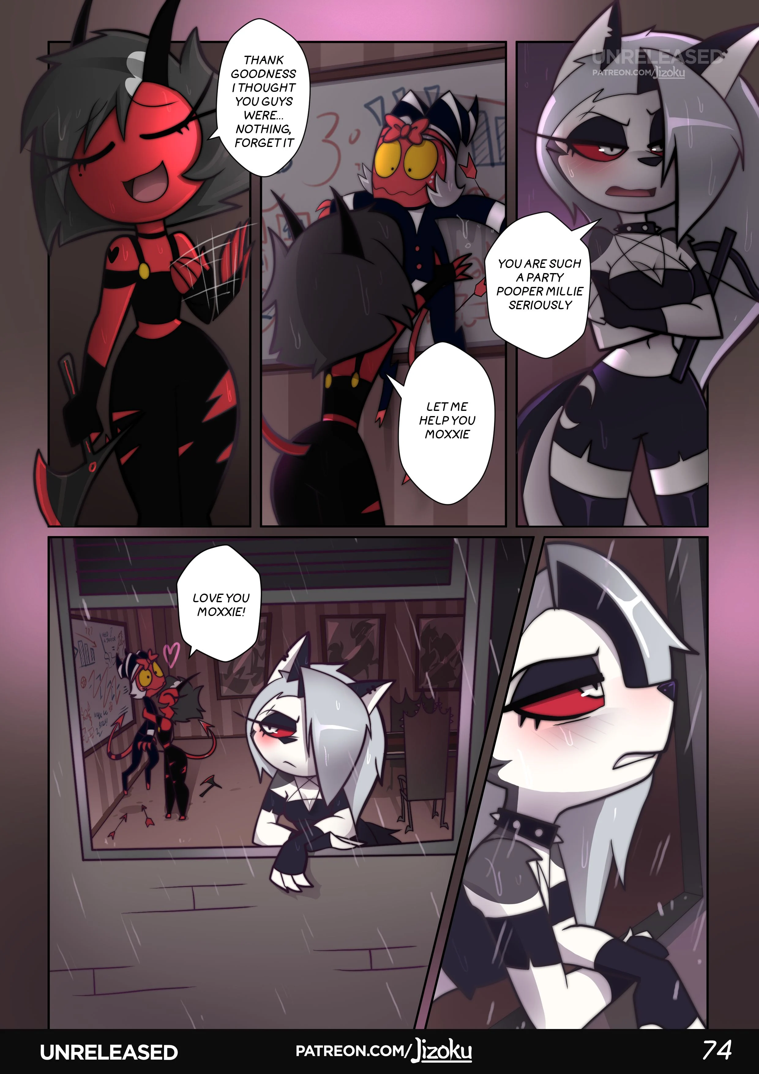 A Night With Loona (Helluva Boss) [Jizoku] - Chapter 1 — Page 75