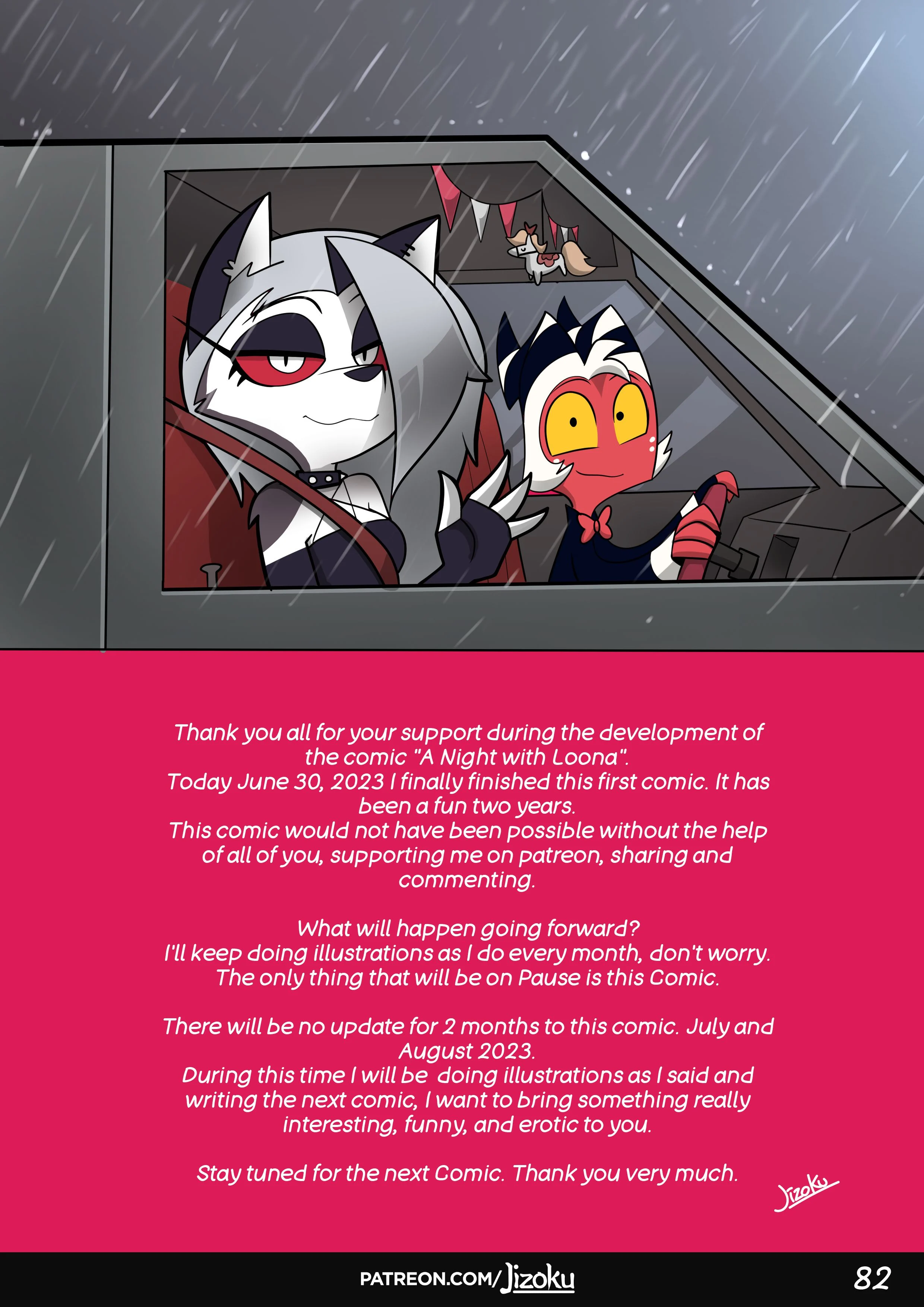 A Night With Loona (Helluva Boss) [Jizoku] - Chapter 1 — Page 83