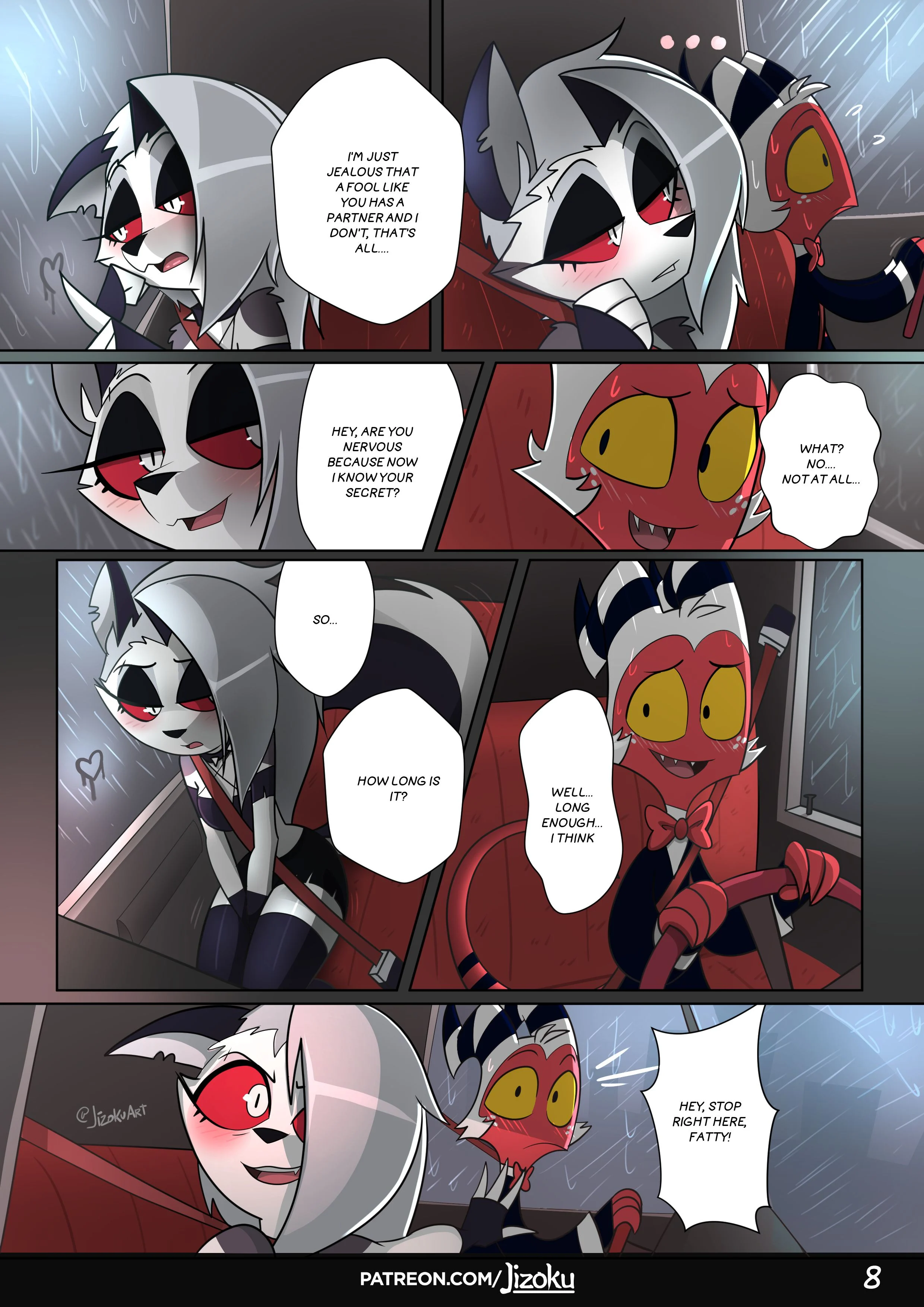 A Night With Loona (Helluva Boss) [Jizoku] - Chapter 1 — Page 9