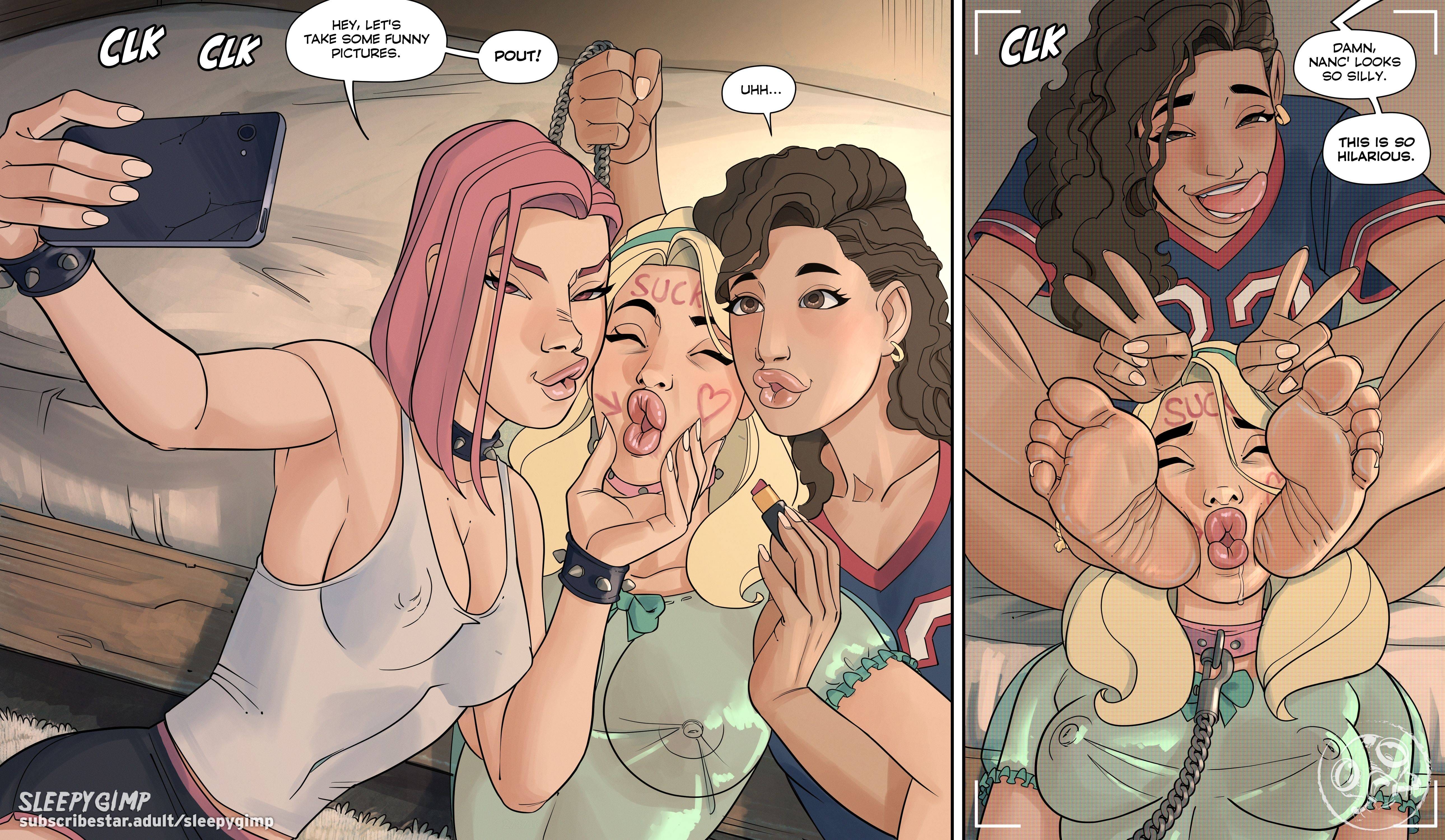 Nancy Templeton - Slumber Party Mystery [Sleepy Gimp] - Chapter 1 — Page 15