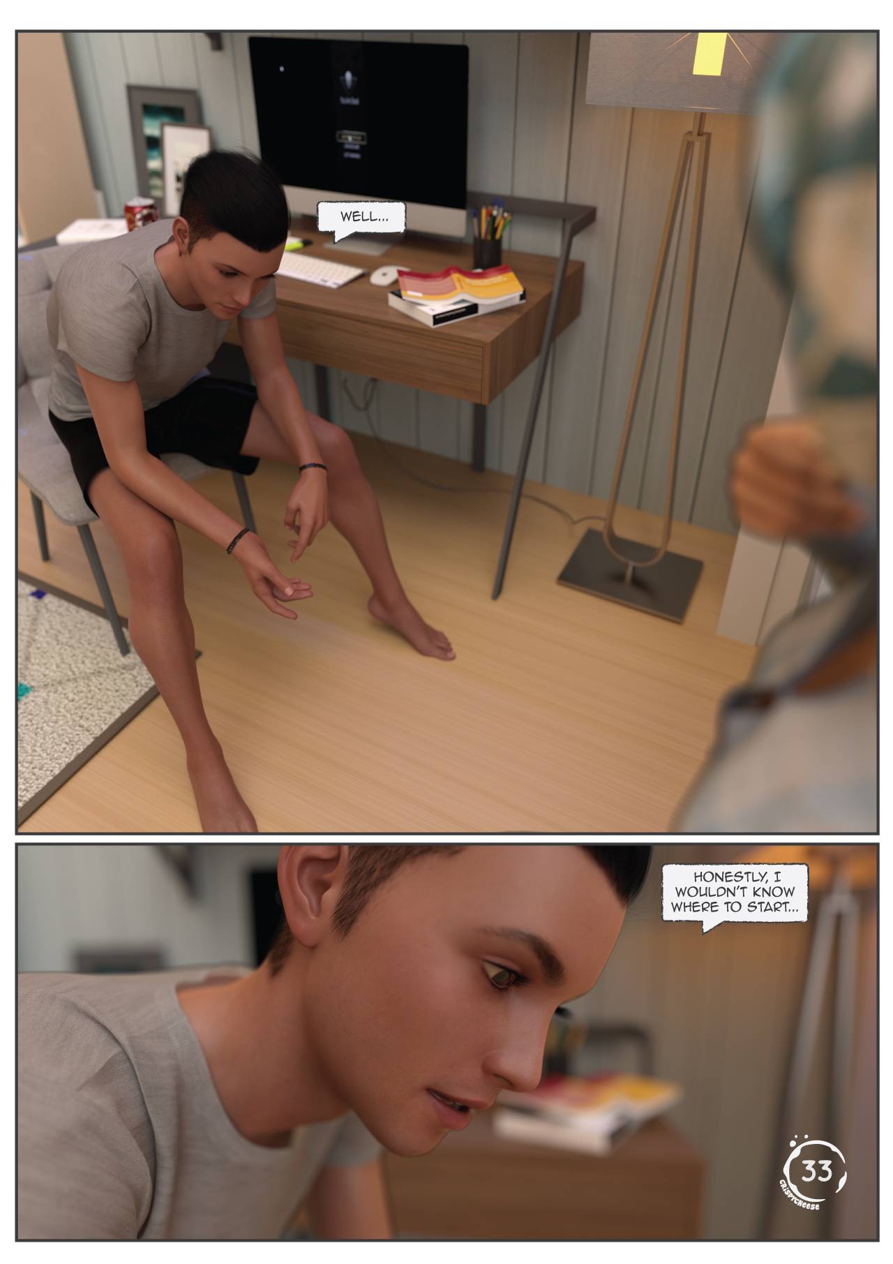 Between Affection And Intimacy [Crispy Cheese] - Chapter 1 — Page 34