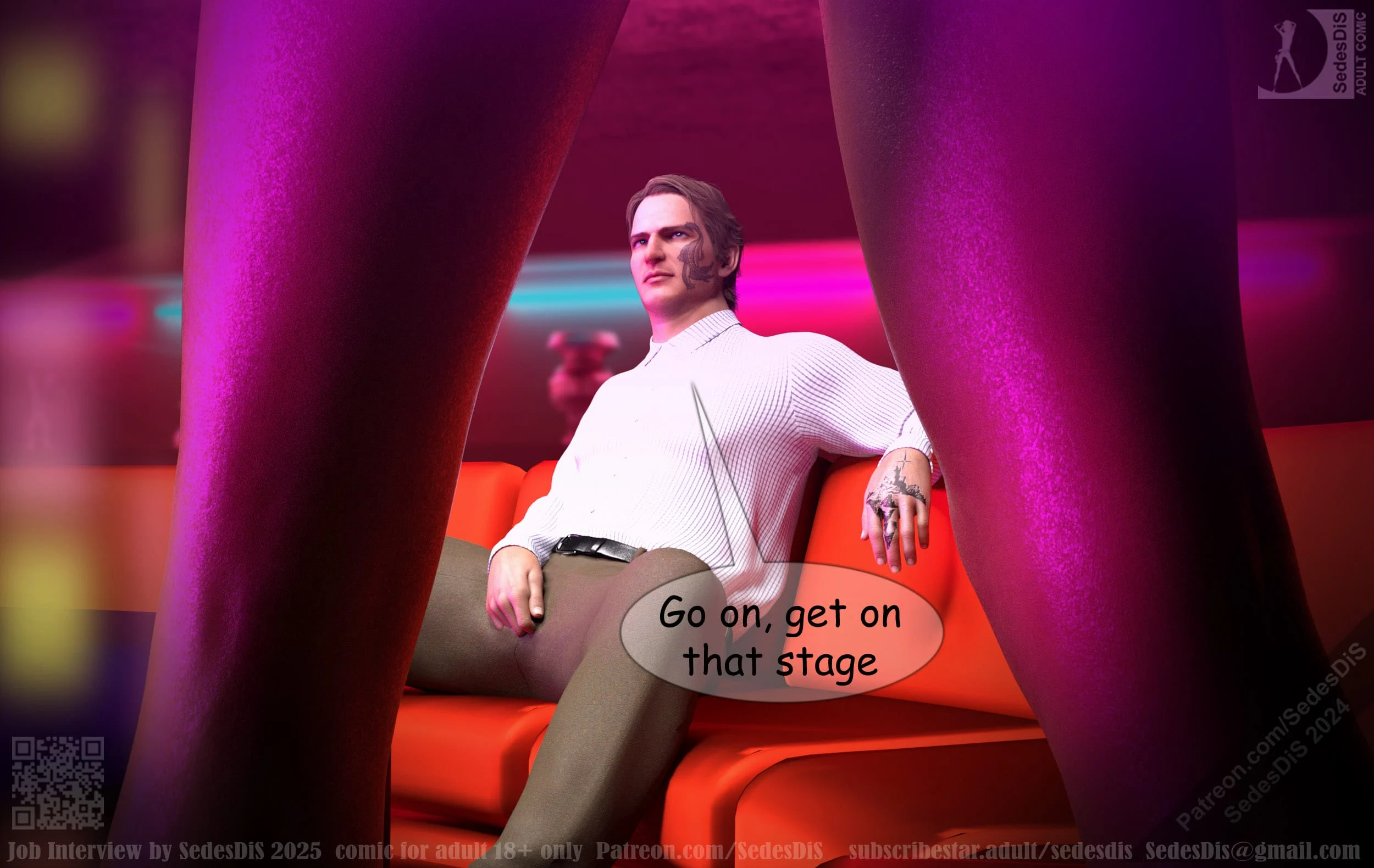 Job Interview [SedesDiS] - Chapter 1 — Page 19