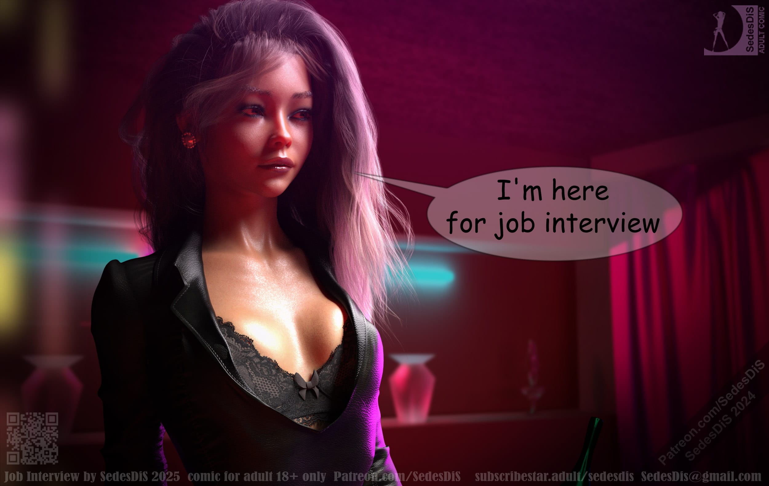Job Interview [SedesDiS] - Chapter 1 — Page 4