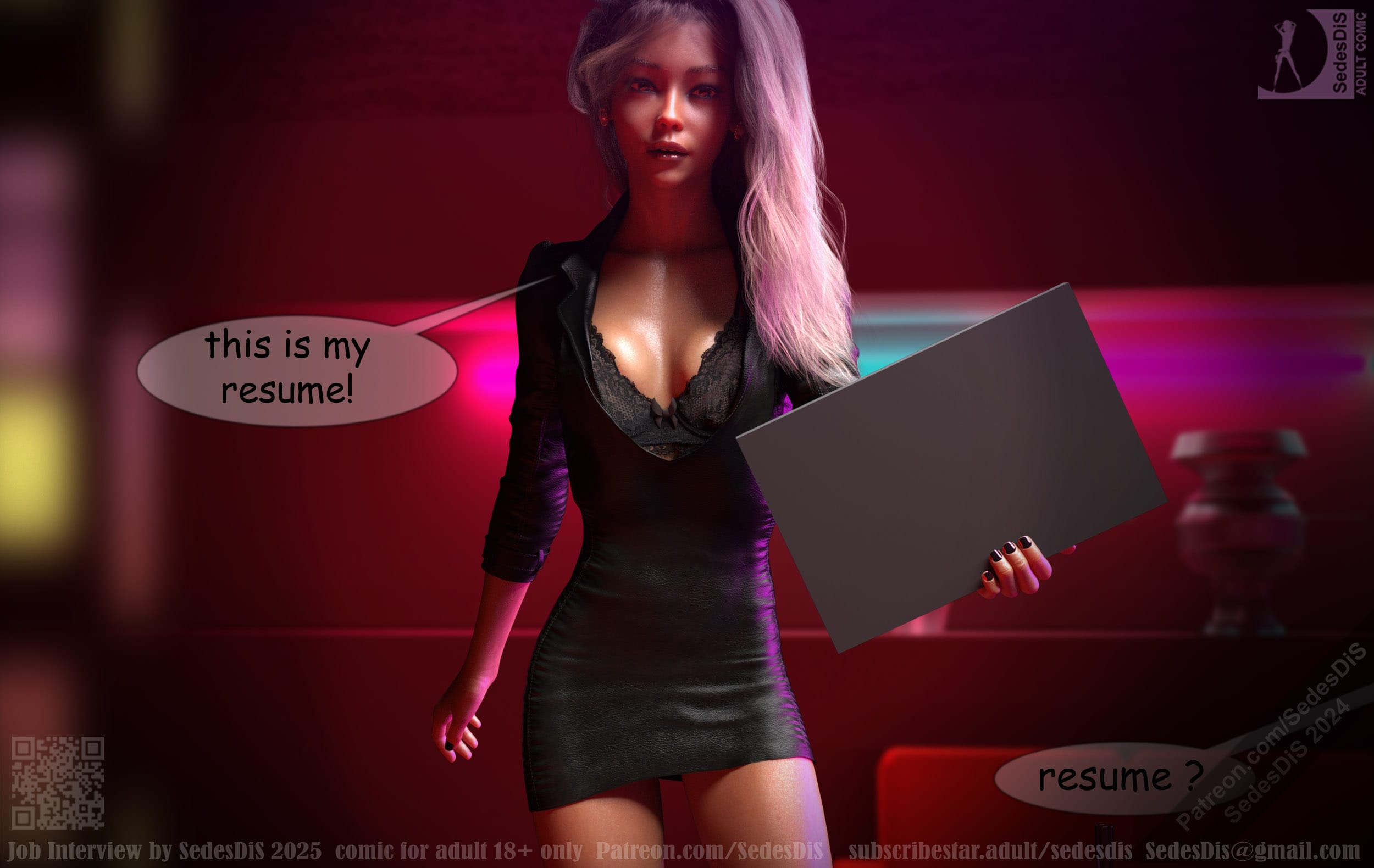 Job Interview [SedesDiS] - Chapter 1 — Page 6