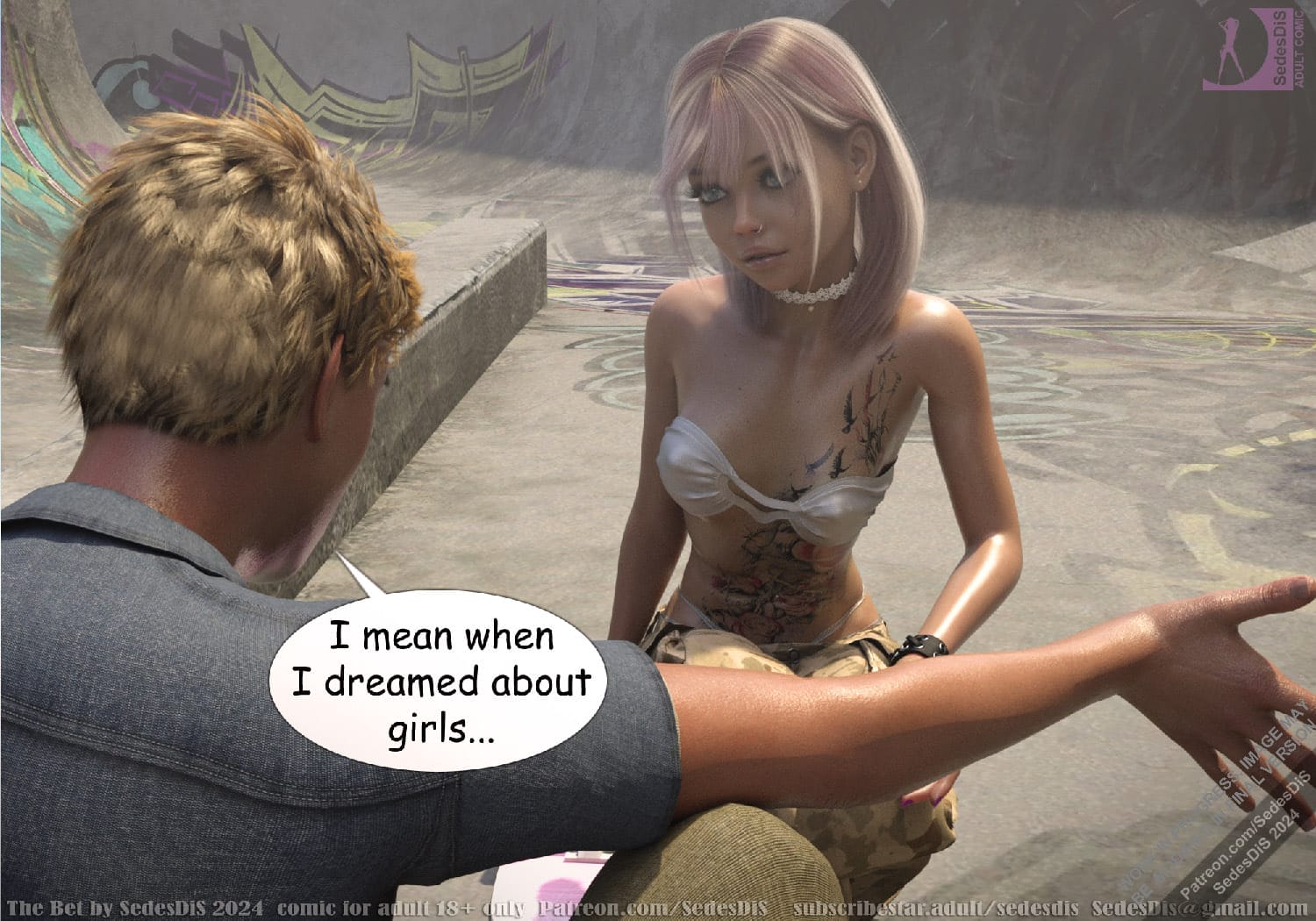 The Bet [SedesDiS] - Chapter 1 — Page 21