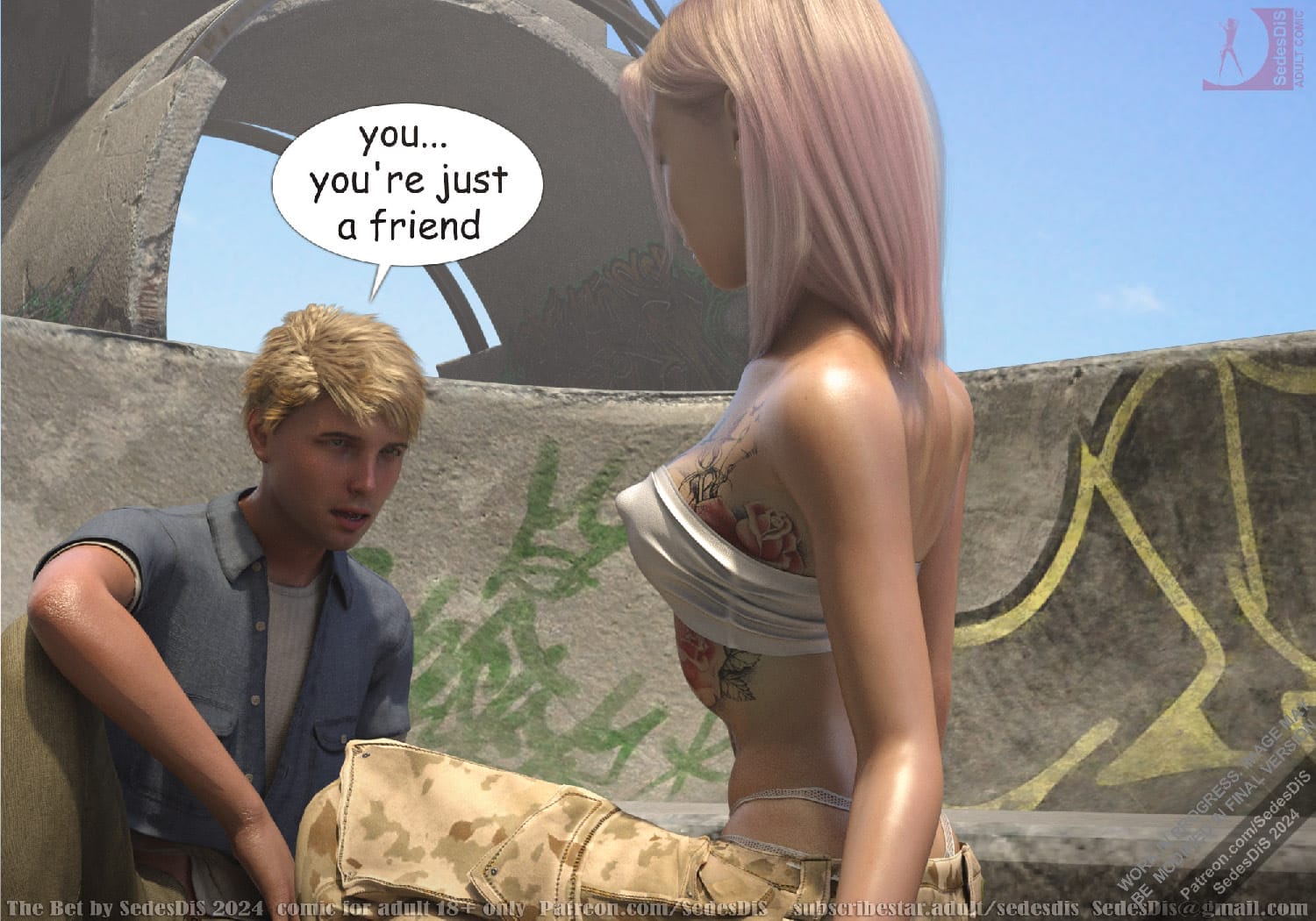 The Bet [SedesDiS] - Chapter 1 — Page 23