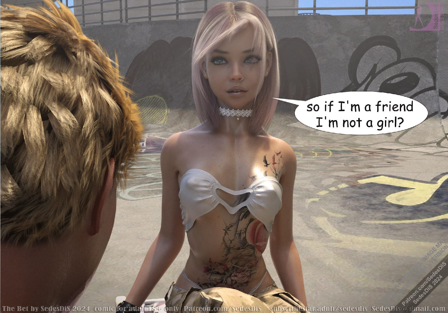 The Bet [SedesDiS] - Chapter 1 — Page 24