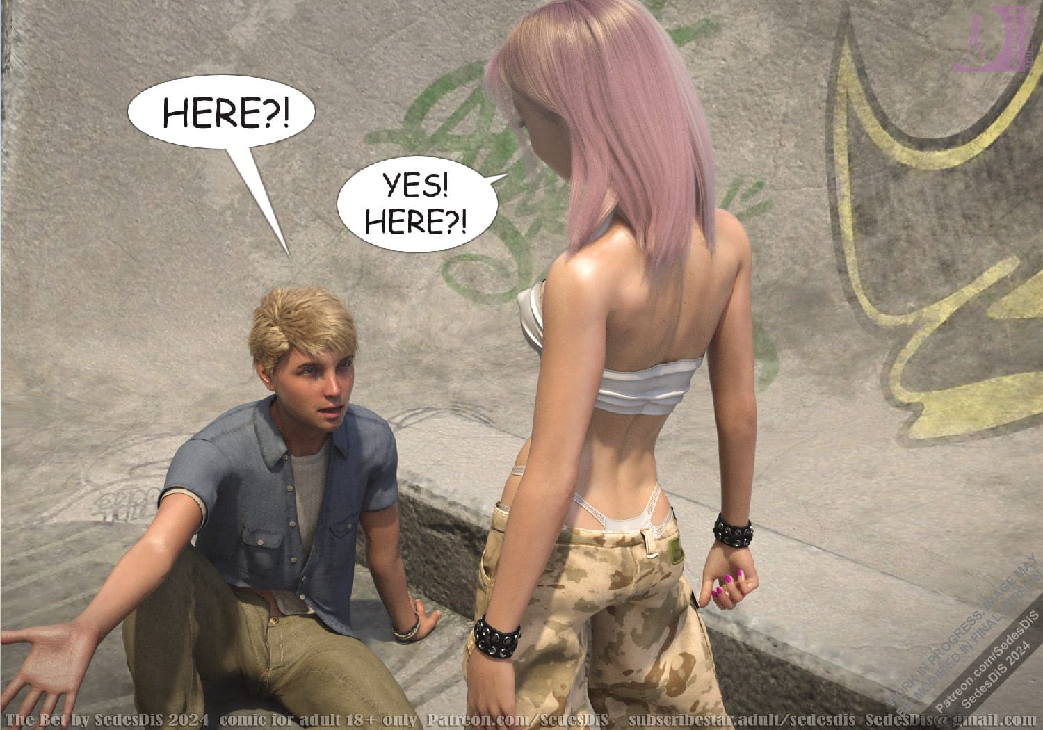 The Bet [SedesDiS] - Chapter 1 — Page 30