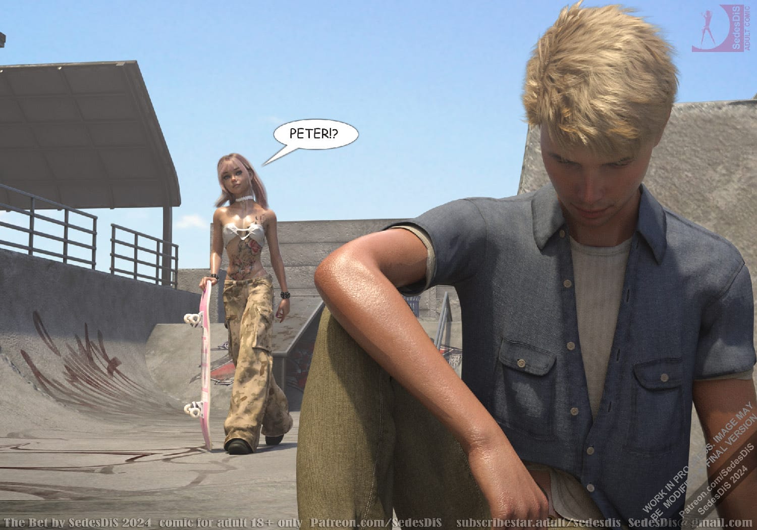 The Bet [SedesDiS] - Chapter 1 — Page 4